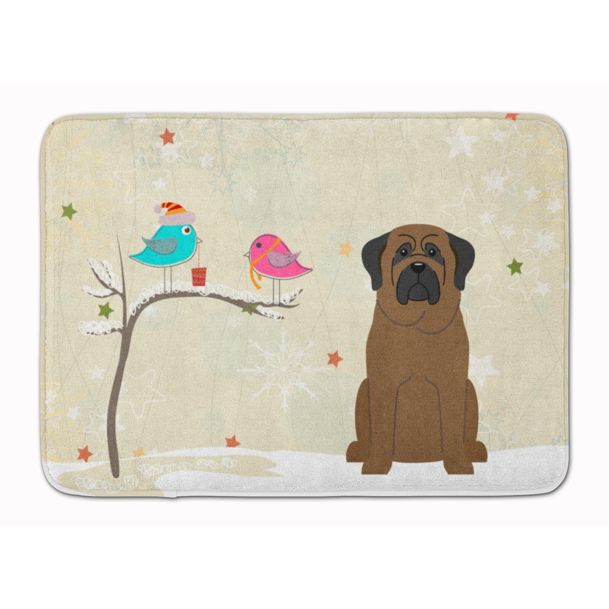 Caroline'S Treasures Christmas Presents Friends Bullmastiff, 19 X 27, Multicolor