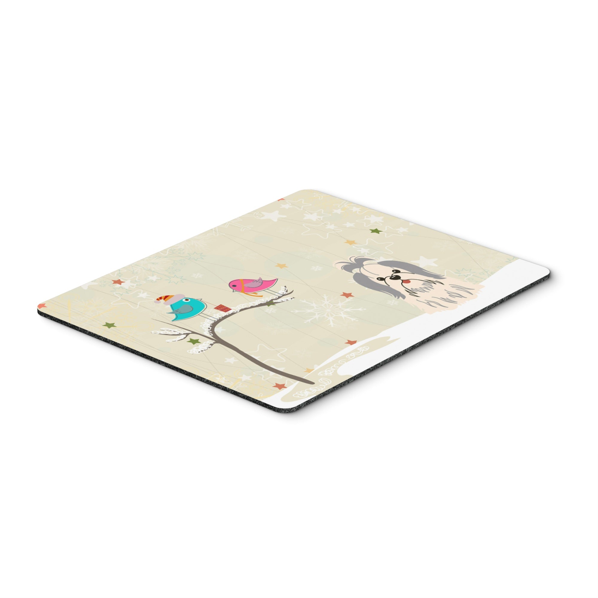 Caroline'S Treasures Christmas Presents, Shih Tzu Silver White Mouse Pad,  Multicolor, 7.75X9.25 (Bb2557Mp)