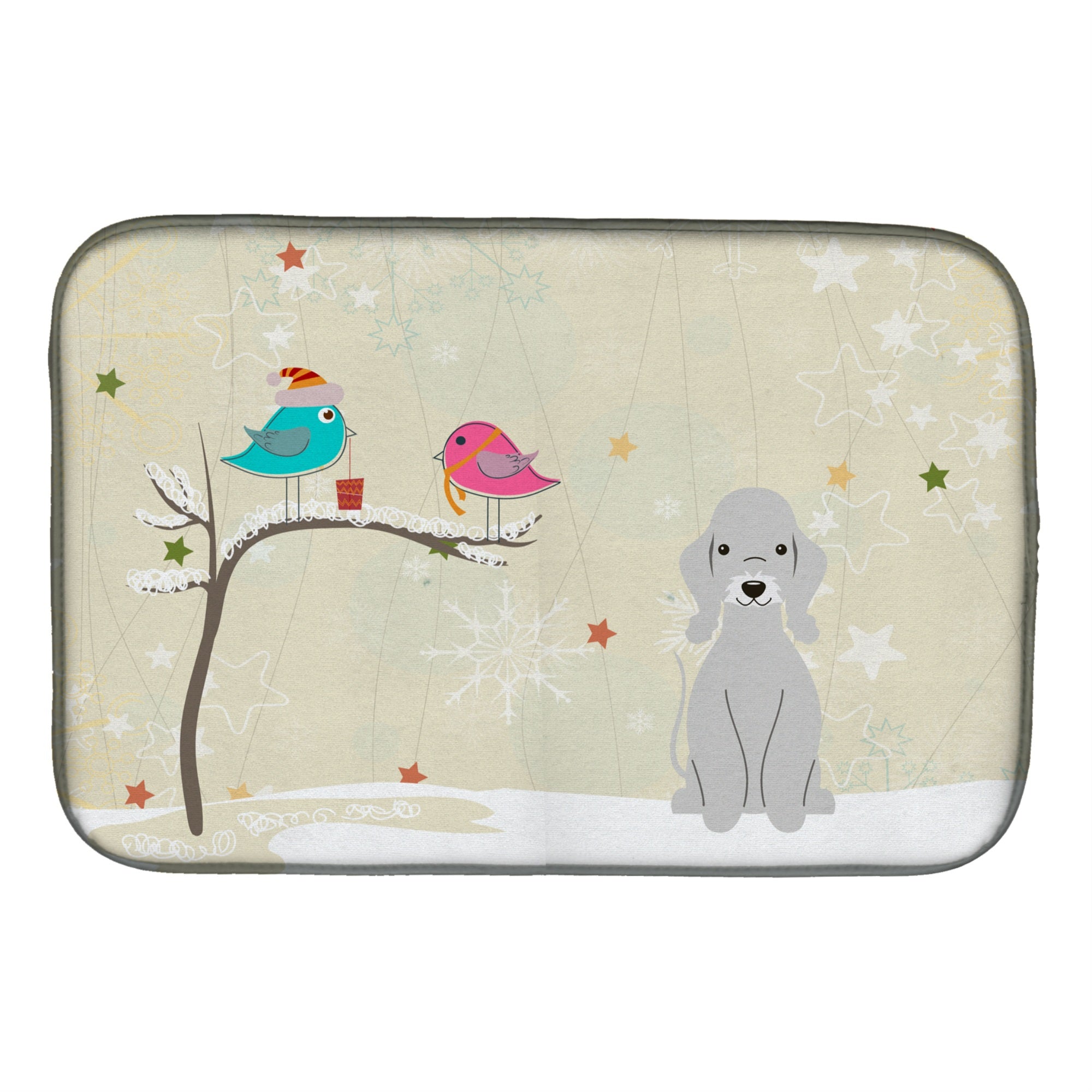 Caroline'S Treasures Bb2562Ddm Dish Drying Mat, 14 X 21, Christmas Presents