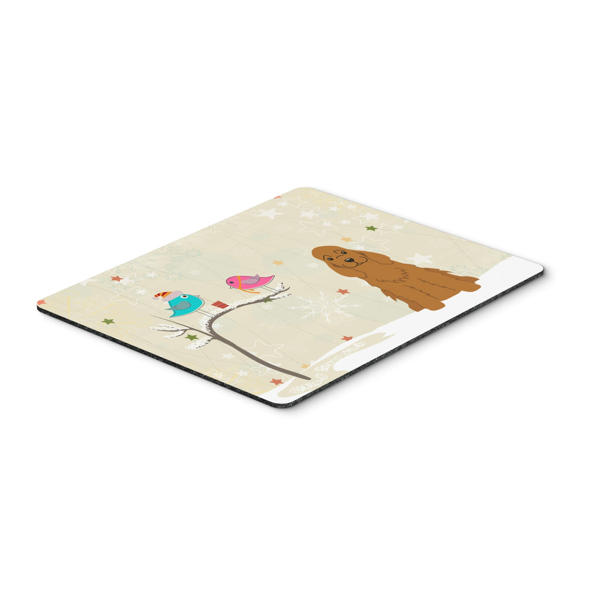 Caroline'S Treasures Christmas Presents, Cocker Spaniel Red Mouse Pad,  Multicolor, 7.75X9.25 (Bb2567Mp)