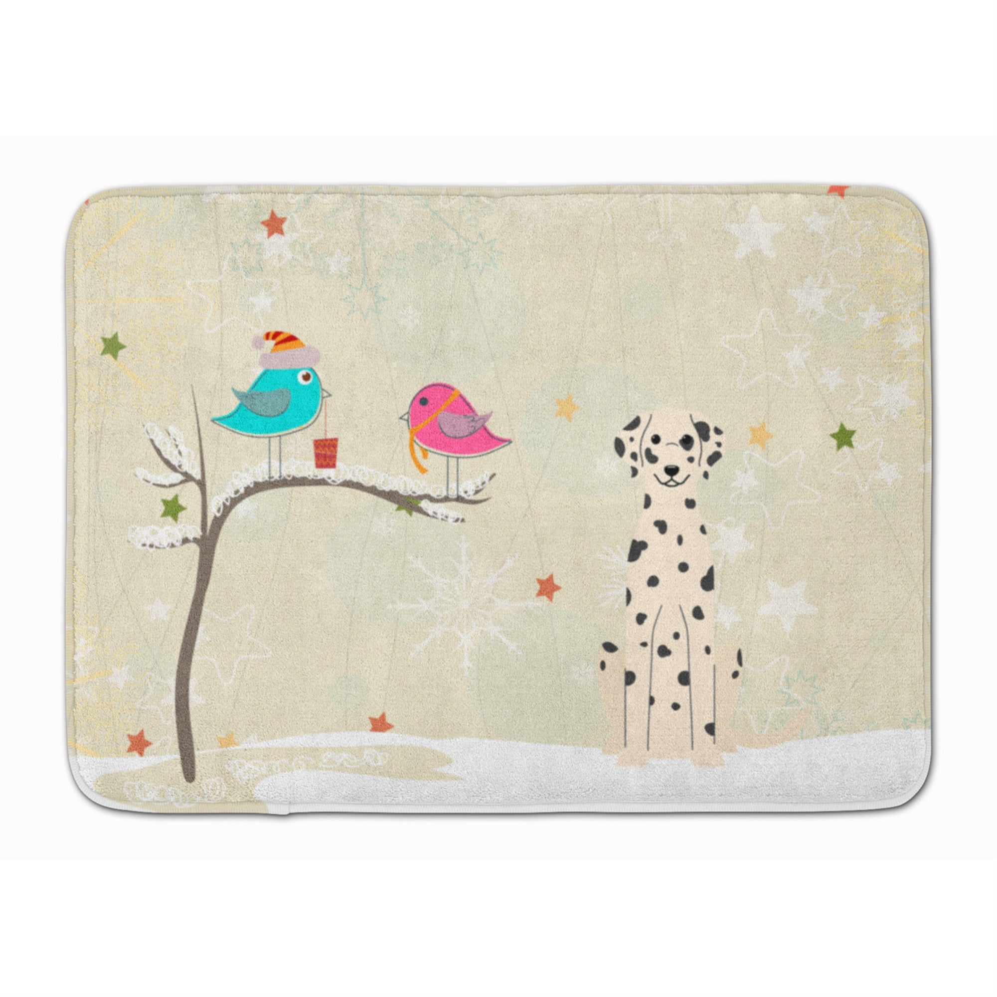 Caroline'S Treasures Christmas Presents Friends Dalmatian Floor Mat, 19 X 27, Multicolor