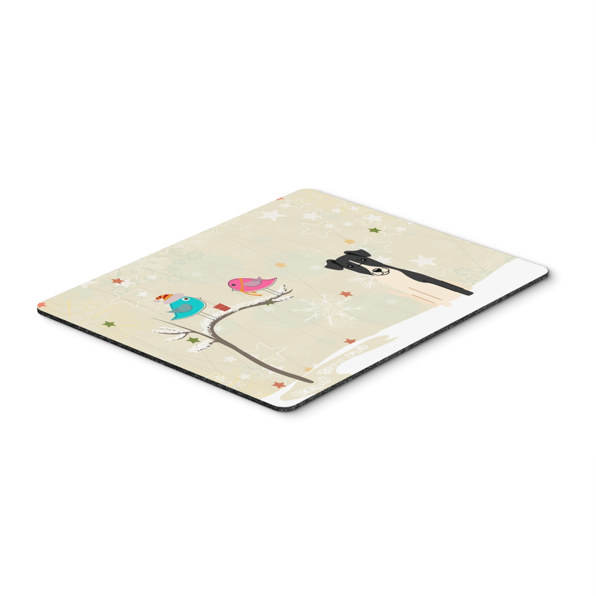 Caroline'S Treasures Christmas Presents, Smooth Fox Terrier Mouse Pad,  Multicolor, 7.75X9.25 (Bb2570Mp)