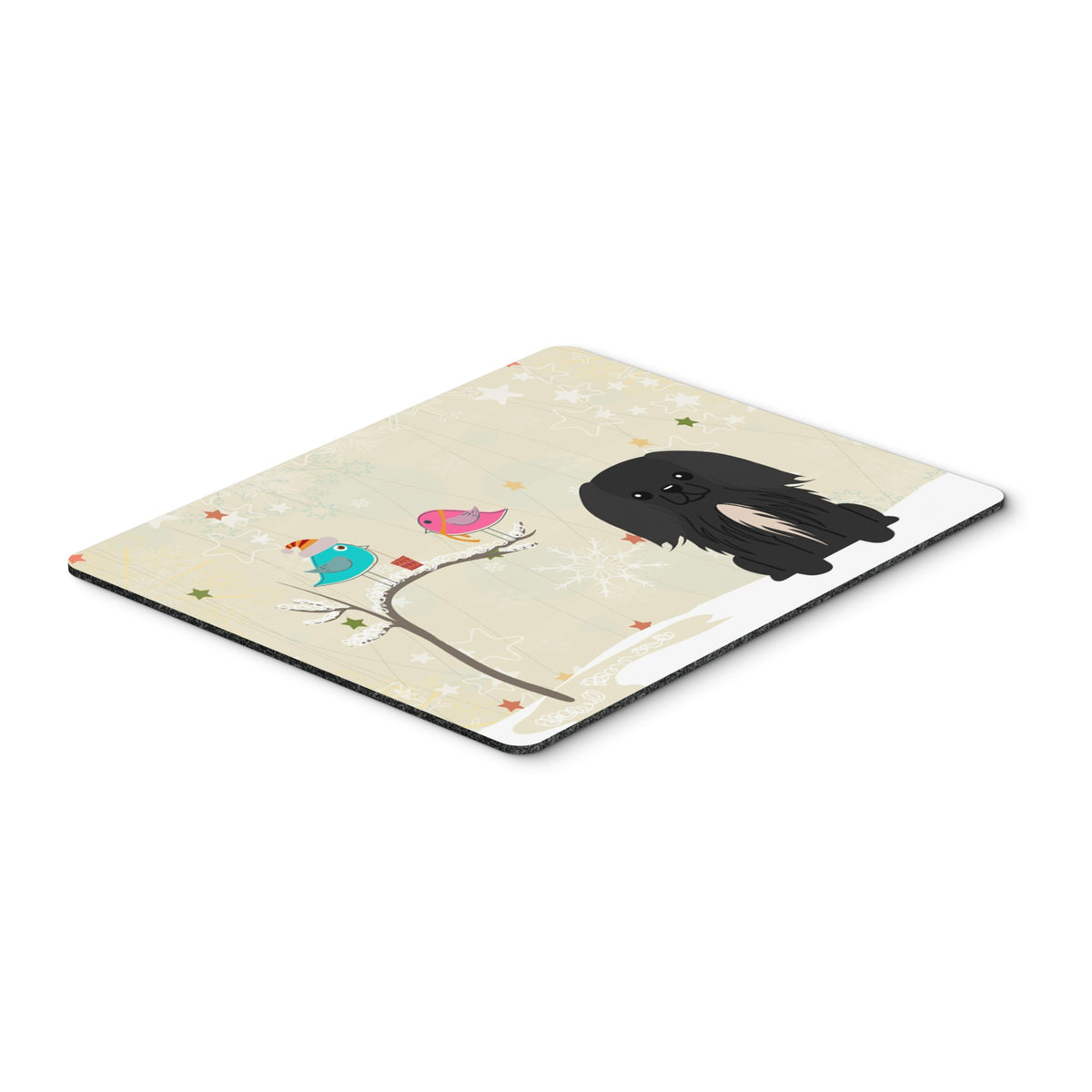 Caroline'S Treasures Christmas Presents, Pekingese Black Mouse Pad,  Multicolor, 7.75X9.25 (Bb2579Mp)