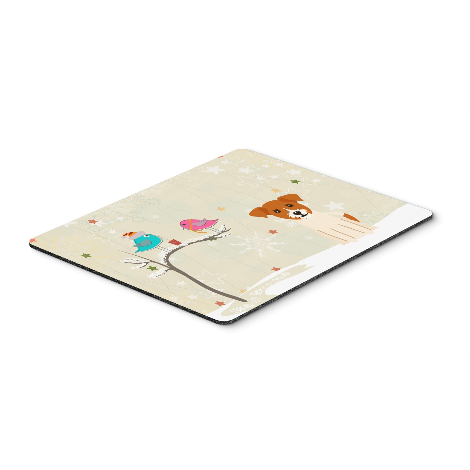 Caroline'S Treasures Christmas Presents, Jack Russell Terrier Mouse Pad,  Multicolor, 7.75X9.25 (Bb2580Mp)