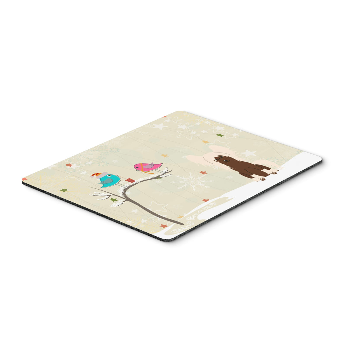 Caroline'S Treasures Christmas Presents, Chinese Crested Cream Mouse Pad,  Multicolor, 7.75X9.25 (Bb2585Mp)