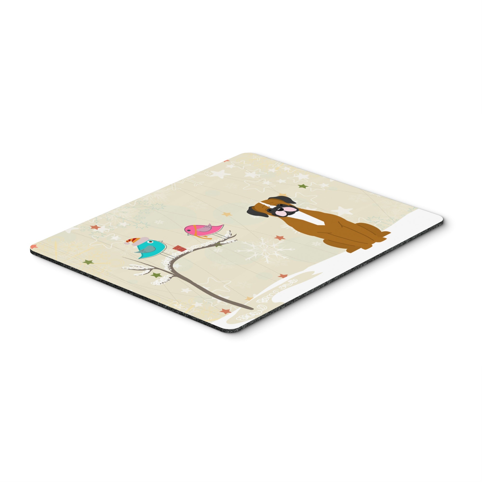 Caroline'S Treasures Christmas Presents, Flashy Fawn Boxer Mouse Pad,  Multicolor, 7.75X9.25 (Bb2588Mp)
