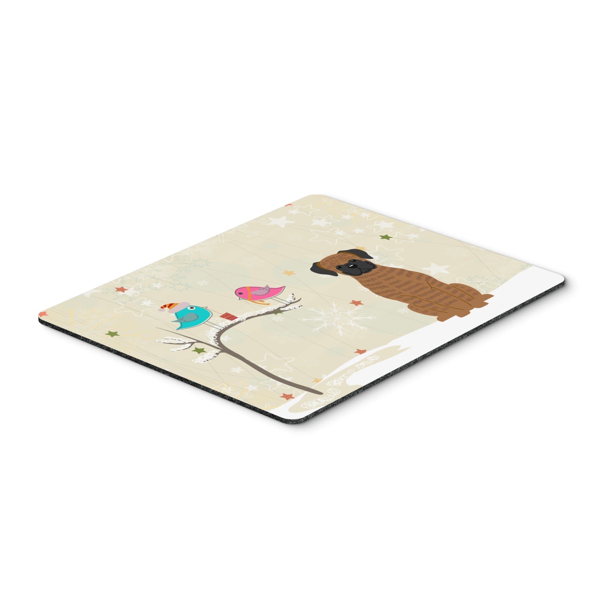 Caroline'S Treasures Christmas Presents, Brindle Boxer Mouse Pad,  Multicolor, 7.75X9.25 (Bb2589Mp)