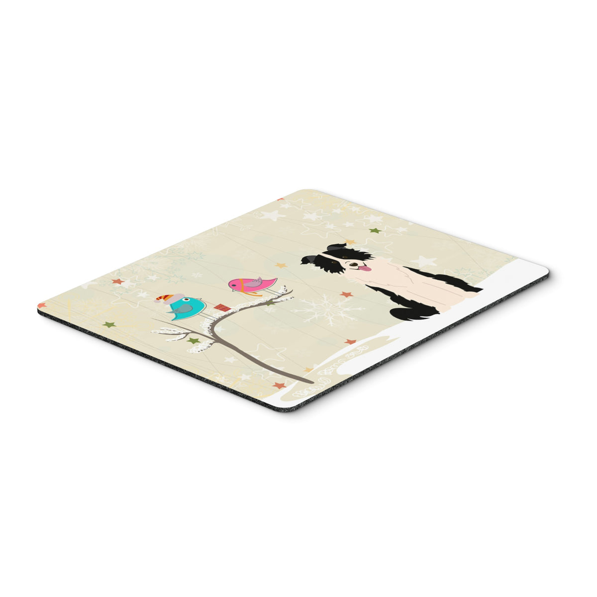 Caroline'S Treasures Christmas Presents, Border Collie Mouse Pad,  Multicolor, 7.75X9.25 (Bb2590Mp)