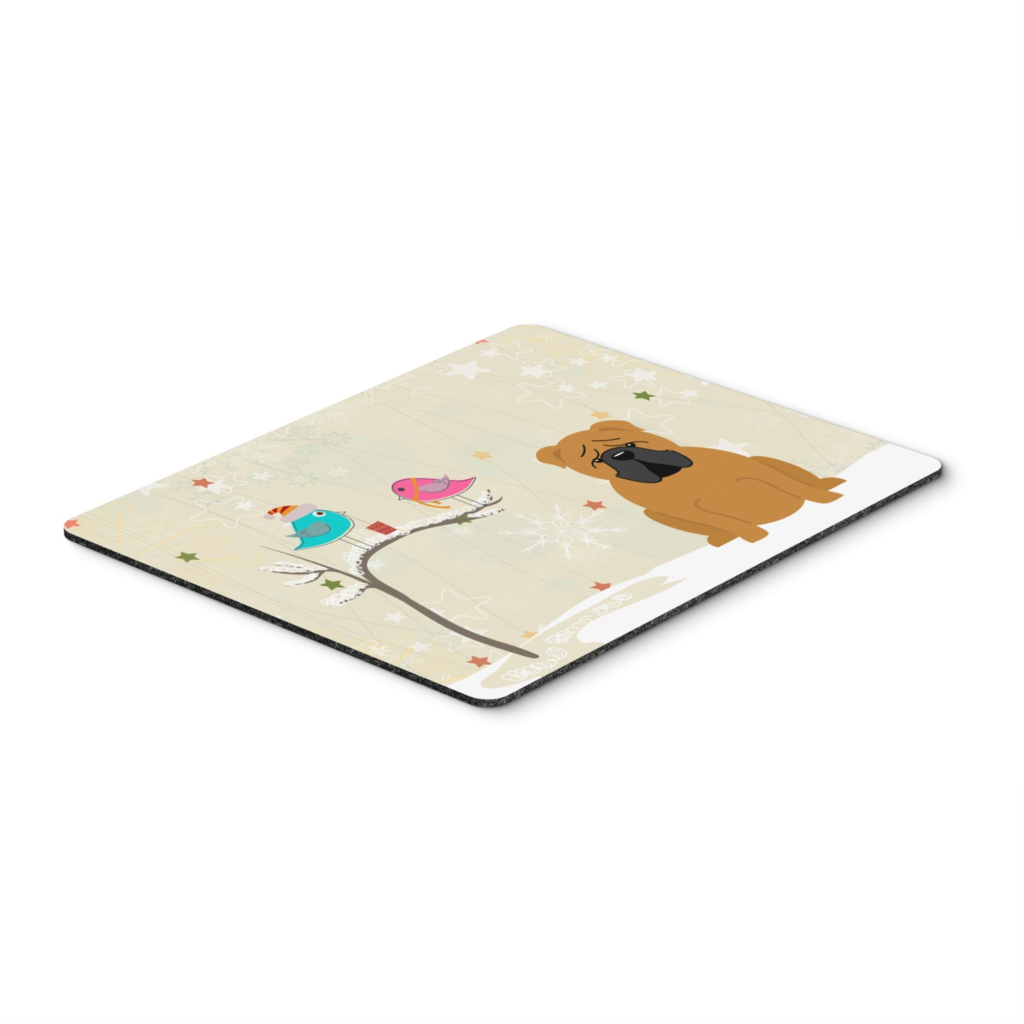 Caroline'S Treasures Christmas Presents, English Bulldog Red Mouse Pad,  Multicolor, 7.75X9.25 (Bb2594Mp)