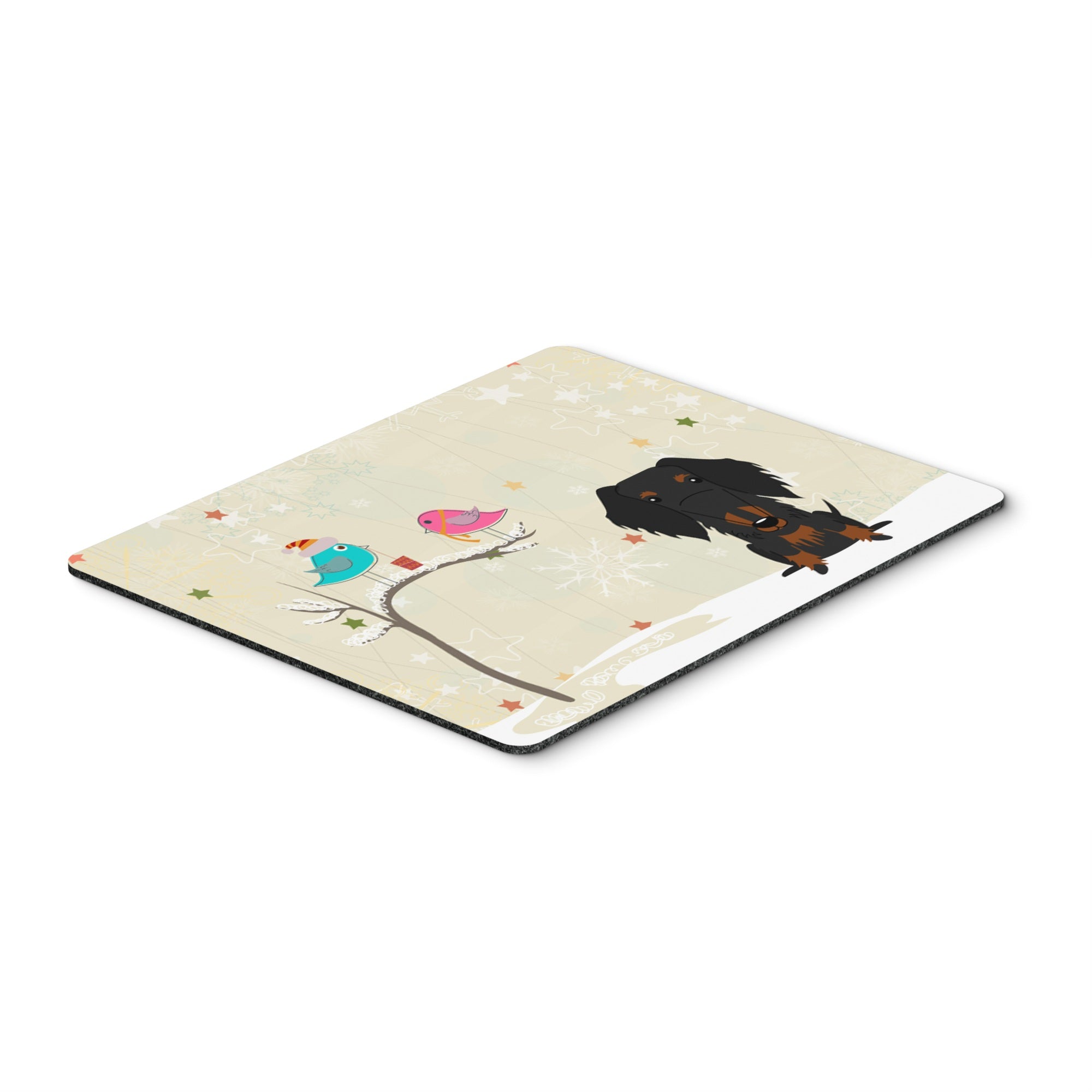 Caroline'S Treasures Christmas Presents, Wire Haired Dachshund Mouse Pad,  Multicolor, 7.75X9.25 (Bb2599Mp)