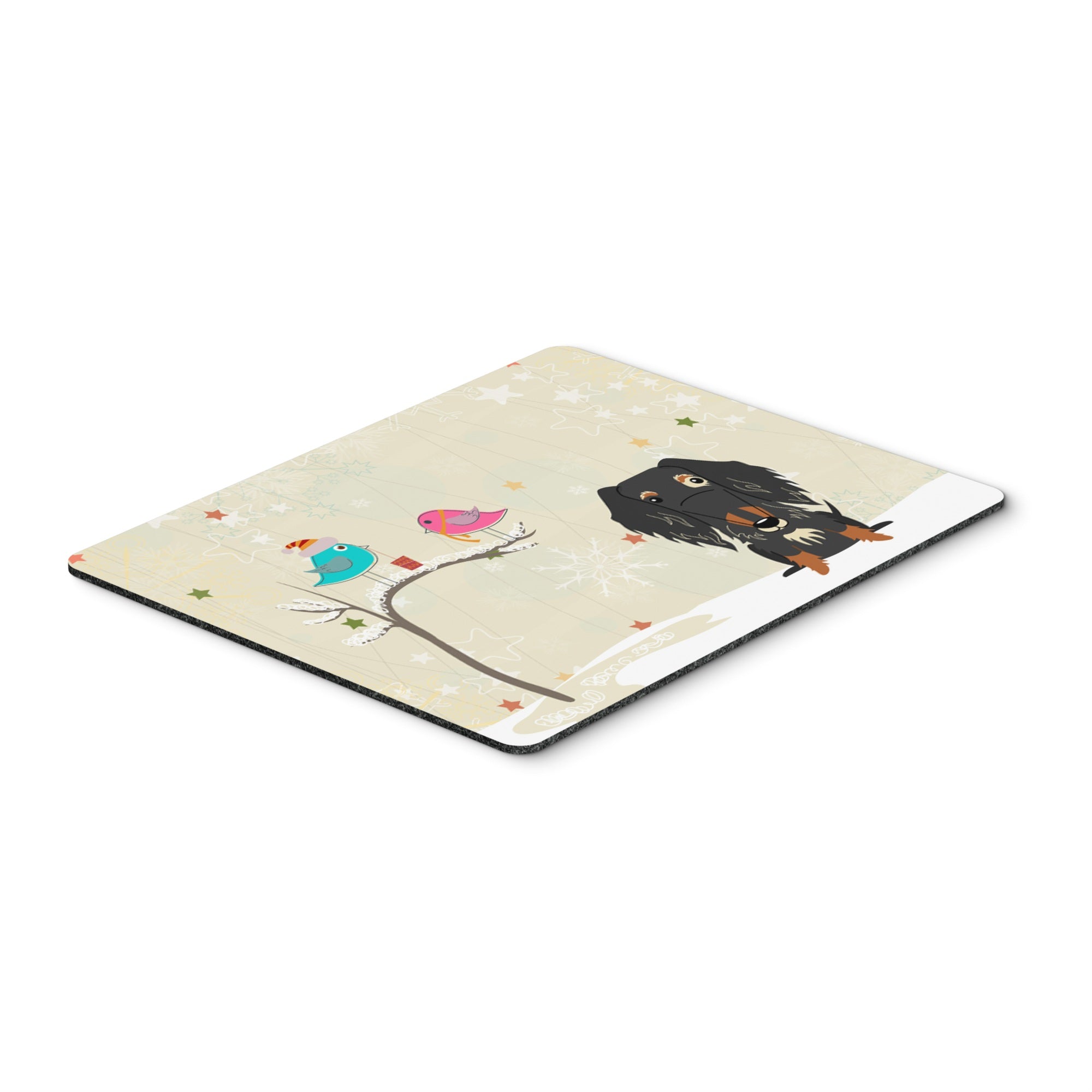 Caroline'S Treasures Christmas Presents, Wire Haired Dapple Mouse Pad,  Multicolor, 7.75X9.25 (Bb2600Mp)