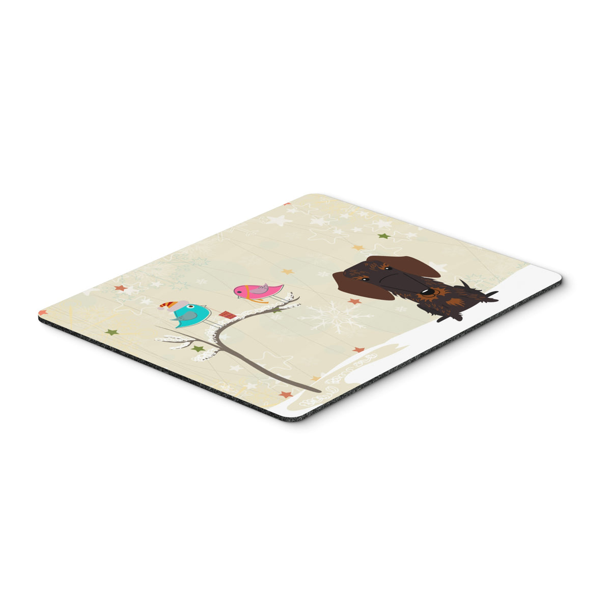 Caroline'S Treasures Christmas Presents, Wire Haired Chocolate Mouse Pad,  Multicolor, 7.75X9.25 (Bb2601Mp)