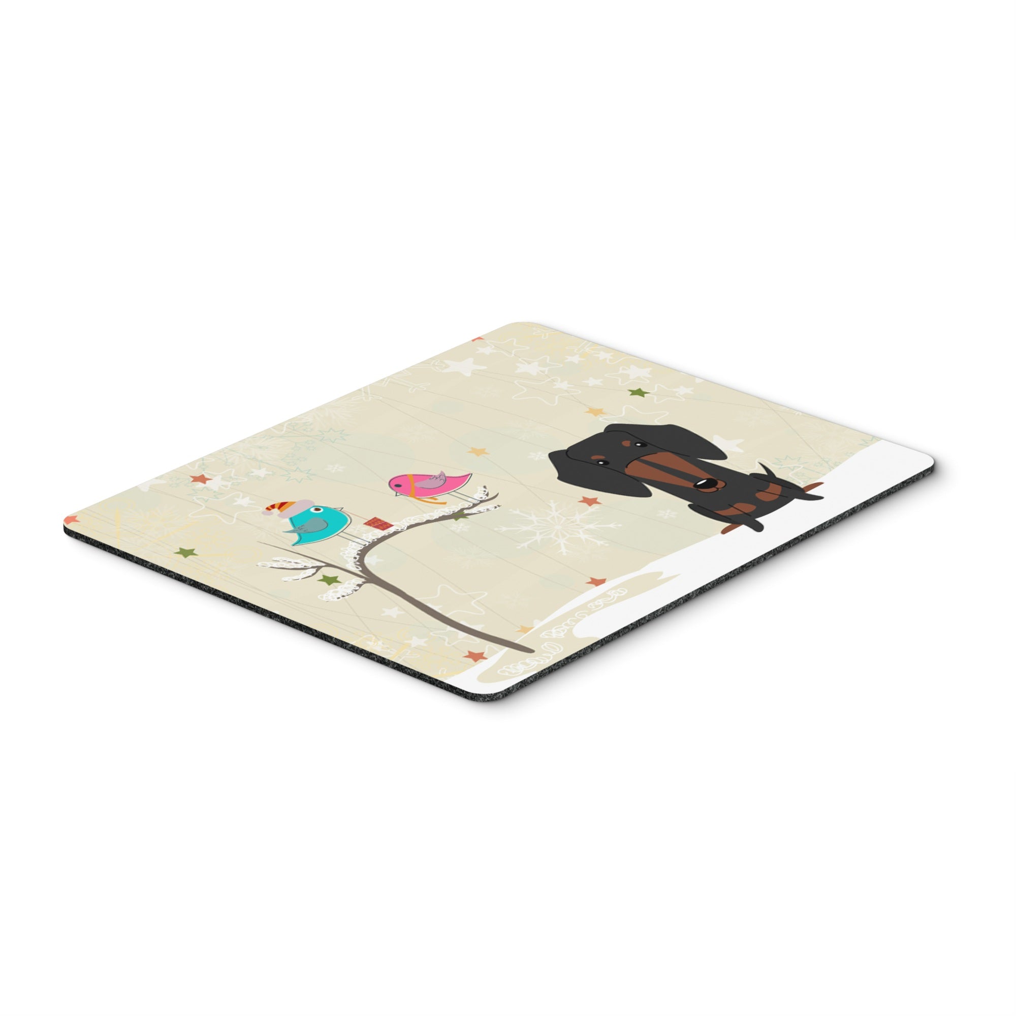Caroline'S Treasures Christmas Presents, Dachshund Black Tan Mouse Pad,  Multicolor, 7.75X9.25 (Bb2604Mp)