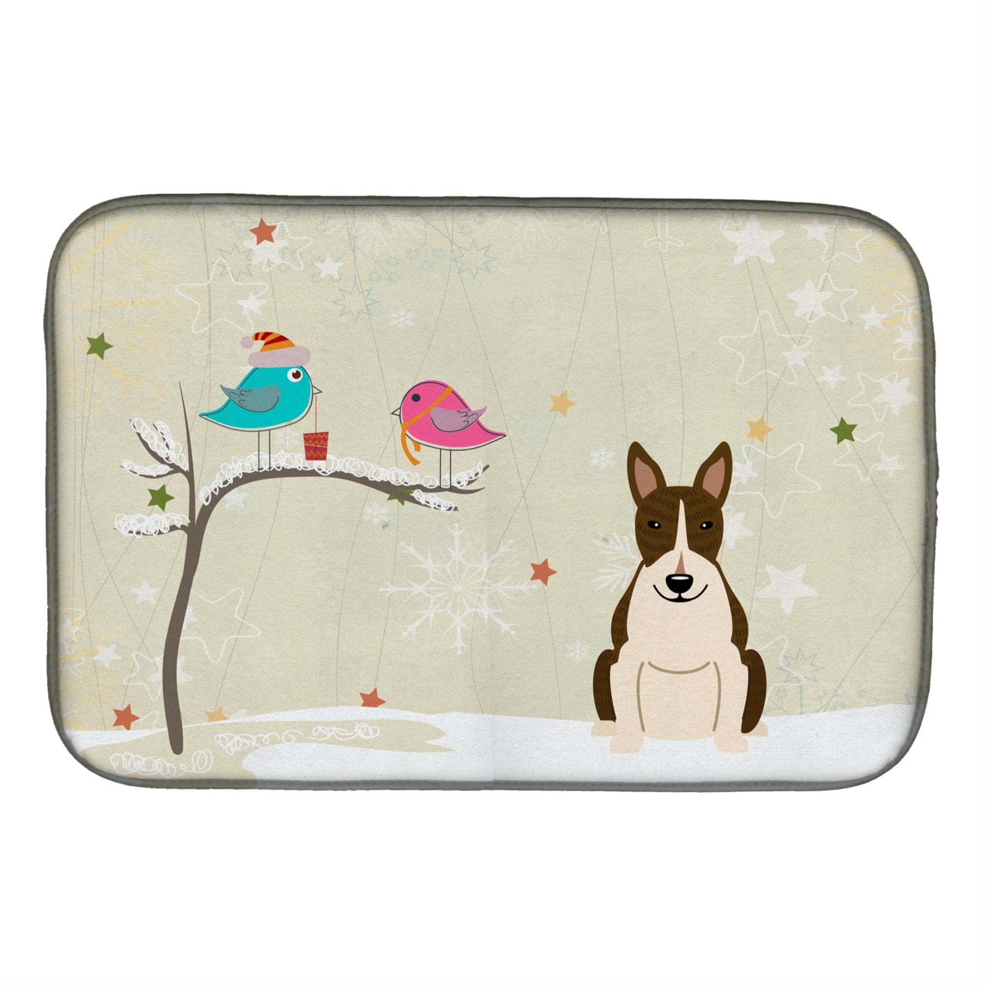 Caroline'S Treasures Bb2608Ddm Dish Drying Mat, 14 X 21, Christmas Presents