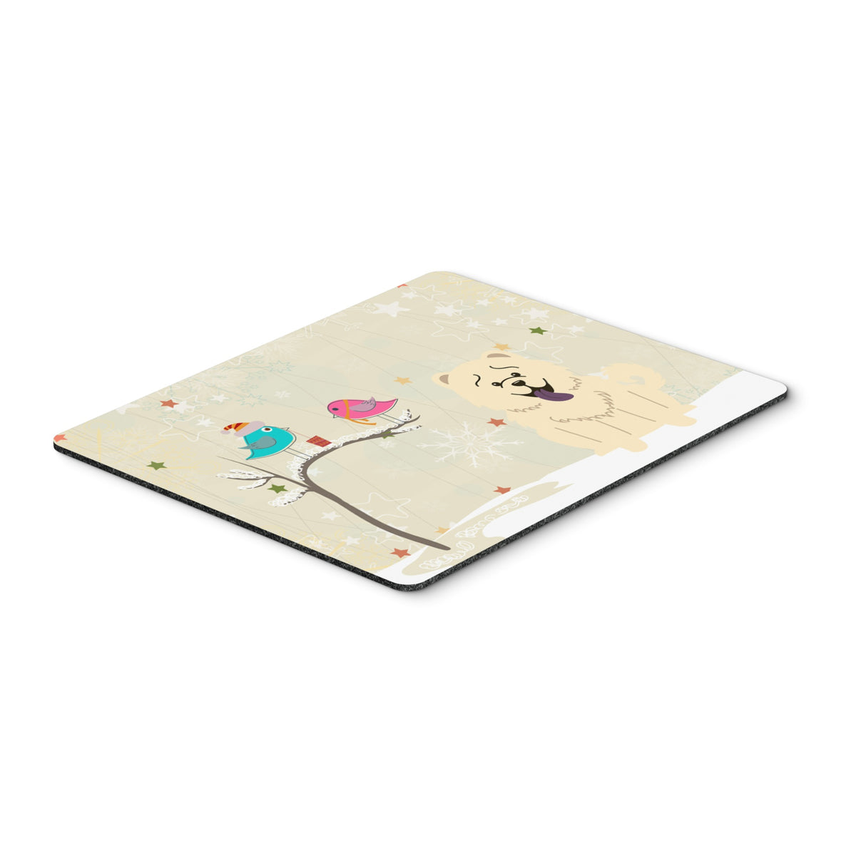 Caroline'S Treasures Christmas Presents, Chow Chow White Mouse Pad,  Multicolor, 7.75X9.25 (Bb2612Mp)