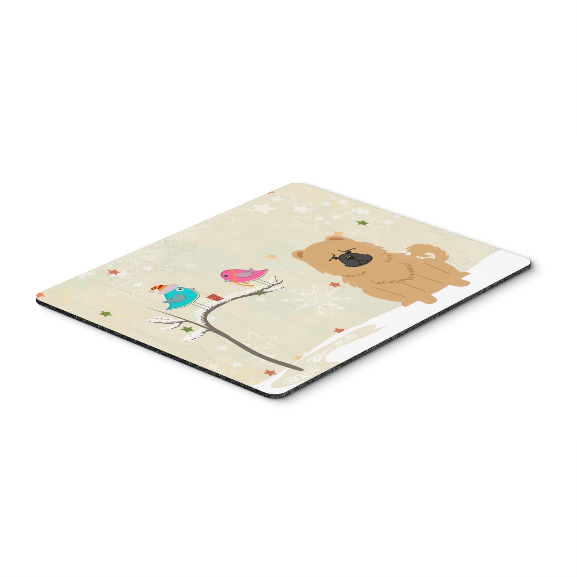 Caroline'S Treasures Christmas Presents, Chow Chow Cream Mouse Pad,  Multicolor, 7.75X9.25 (Bb2616Mp)