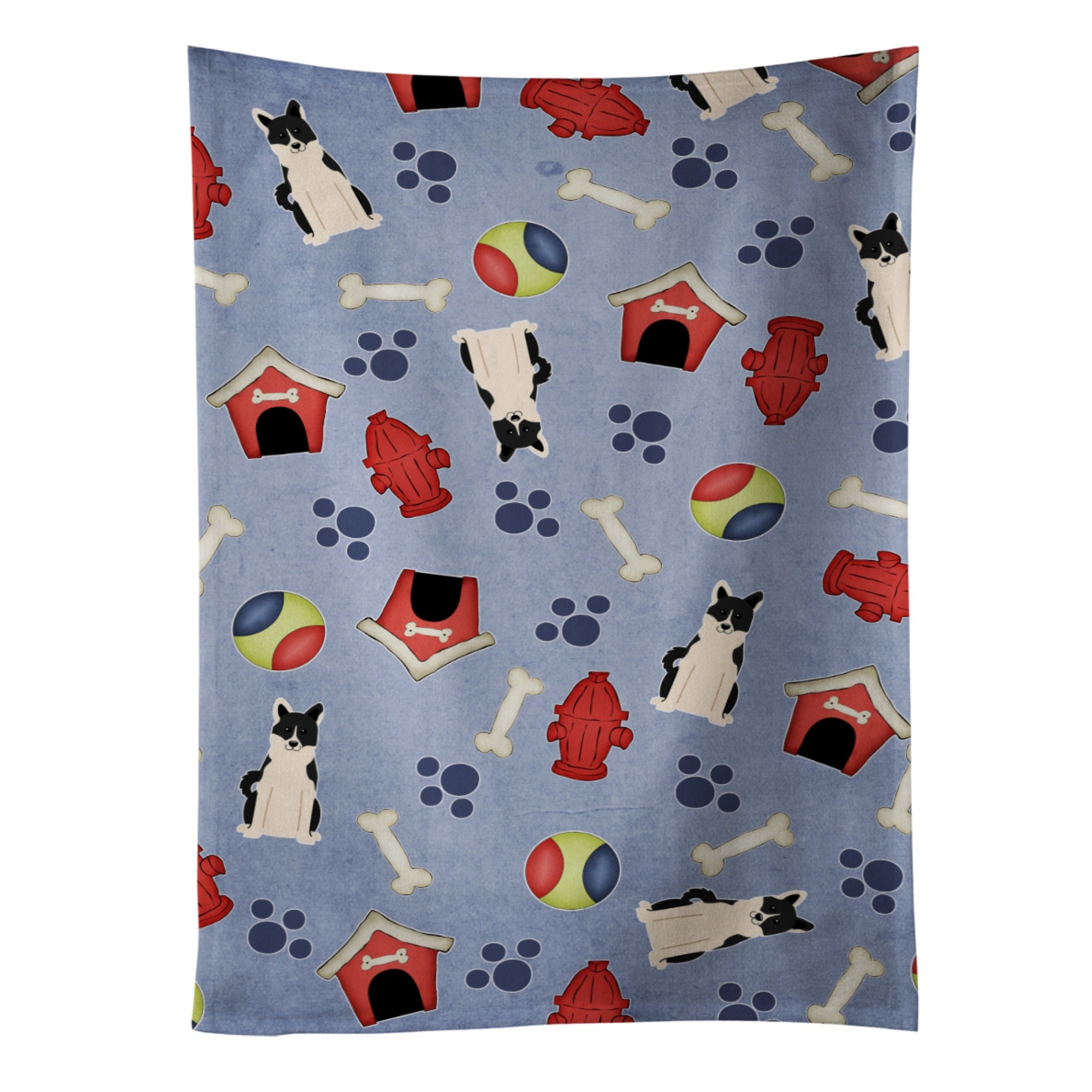 Caroline'S Treasures Bb2642Ktwl Russo-European Laika Spitz Kitchen Towel, 25 X 15, Multicolor