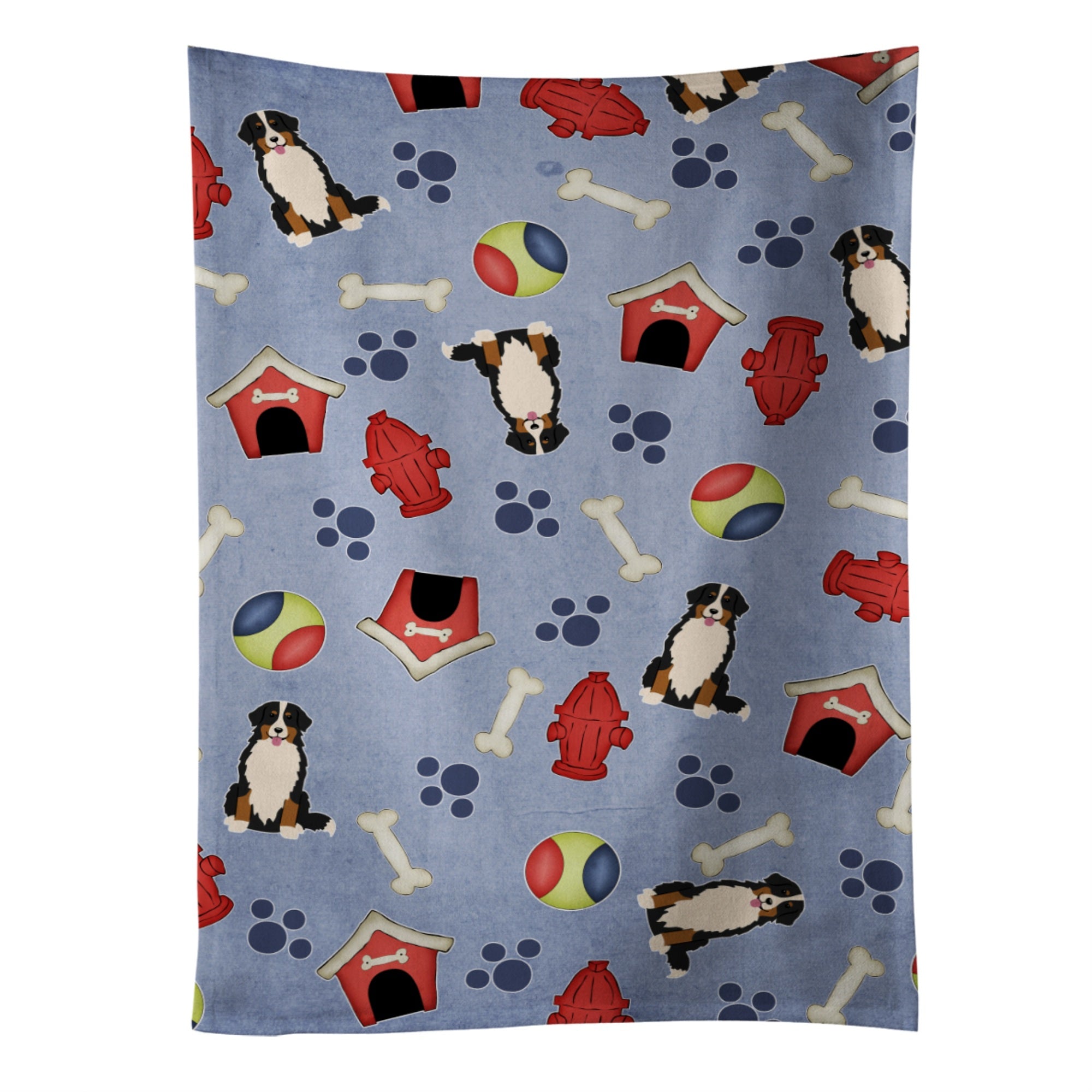 Caroline'S Treasures Bb2649Ktwl Bernese Mountain Dog Kitchen Towel, 25 X 15, Multicolor