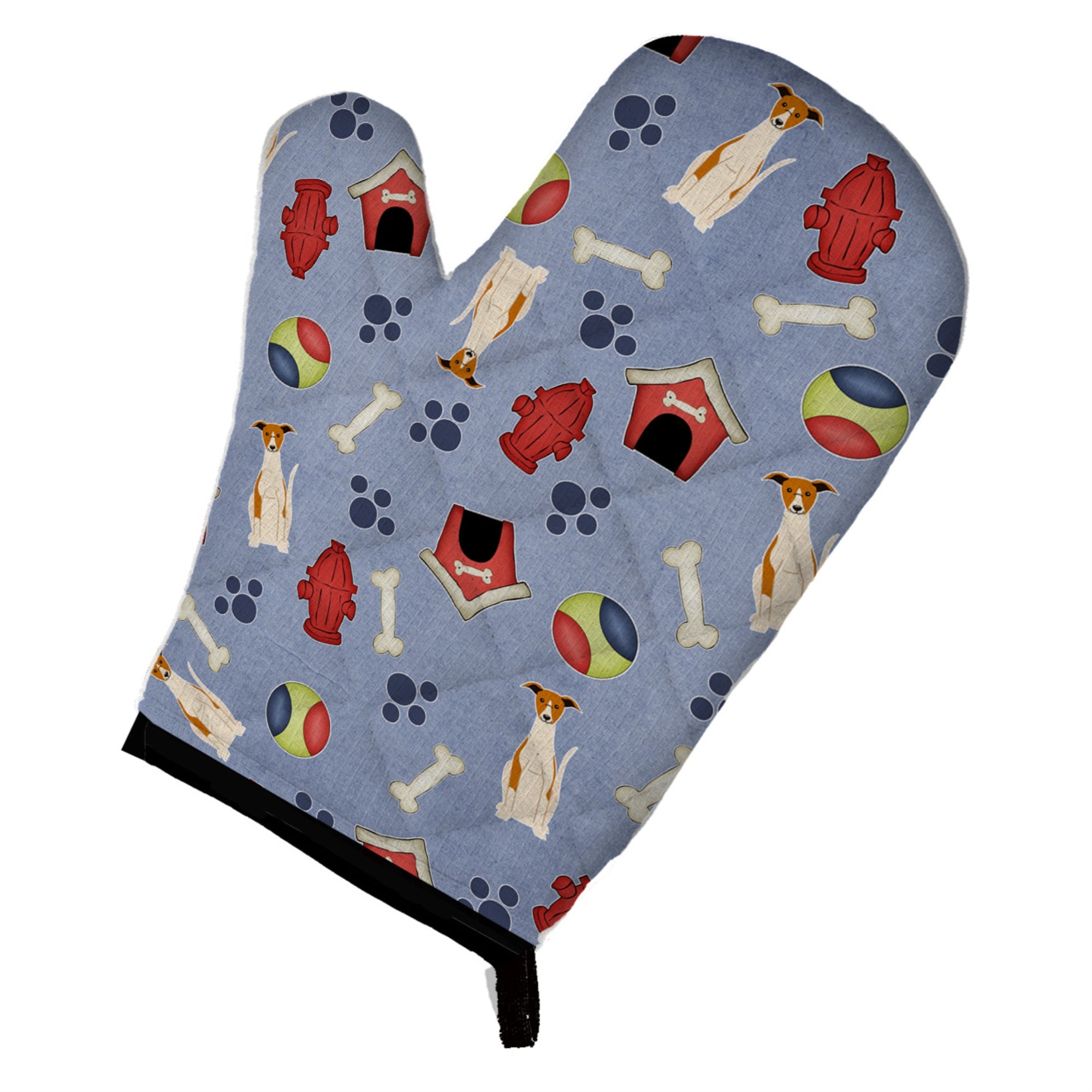 Caroline'S Treasures Bb2712Ovmt Dog House Collection Whippet Oven Mitt, 12 By 8.5, Multicolor