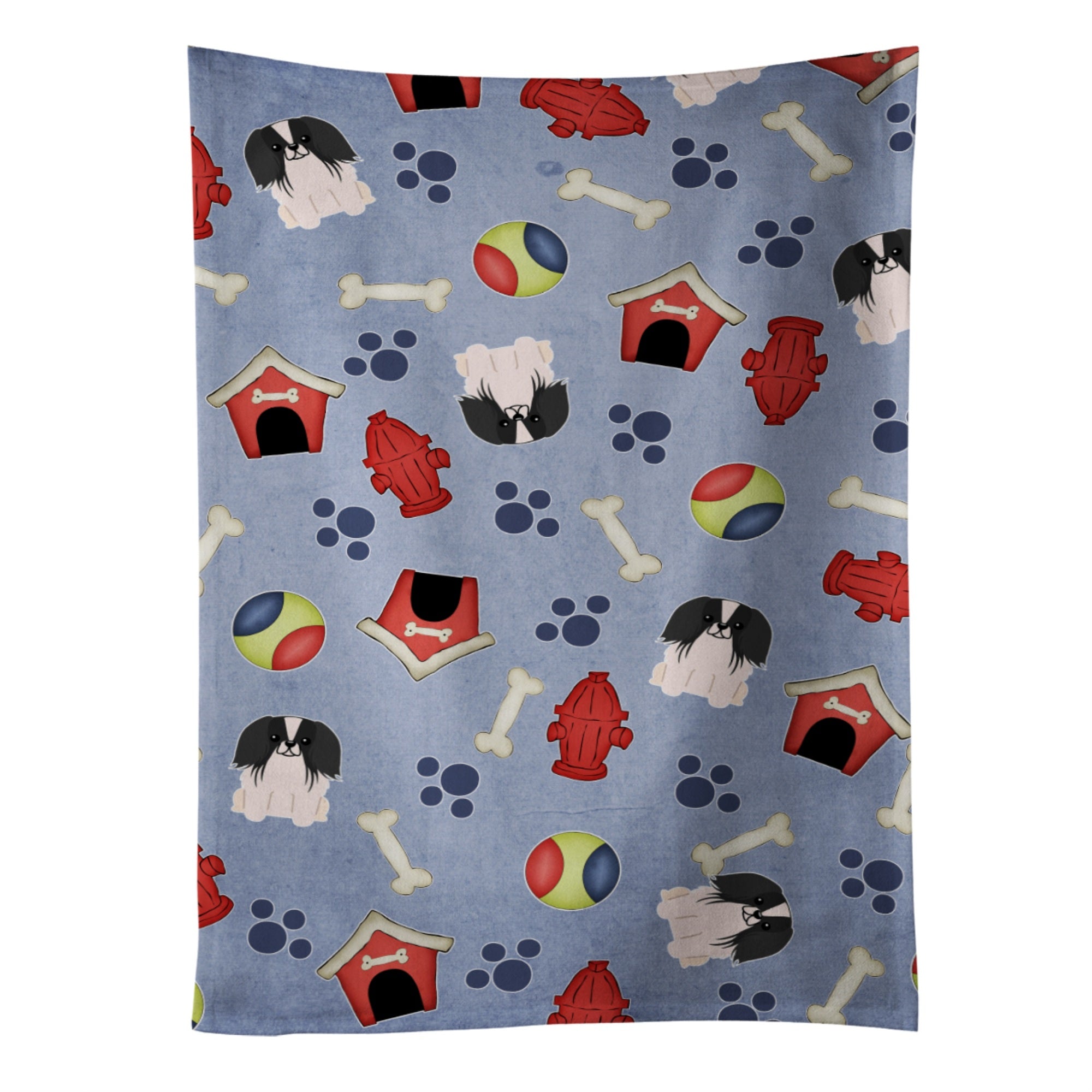 Caroline'S Treasures Bb2718Ktwl Pekingnese Black White Kitchen Towel, 25 X 15, Multicolor