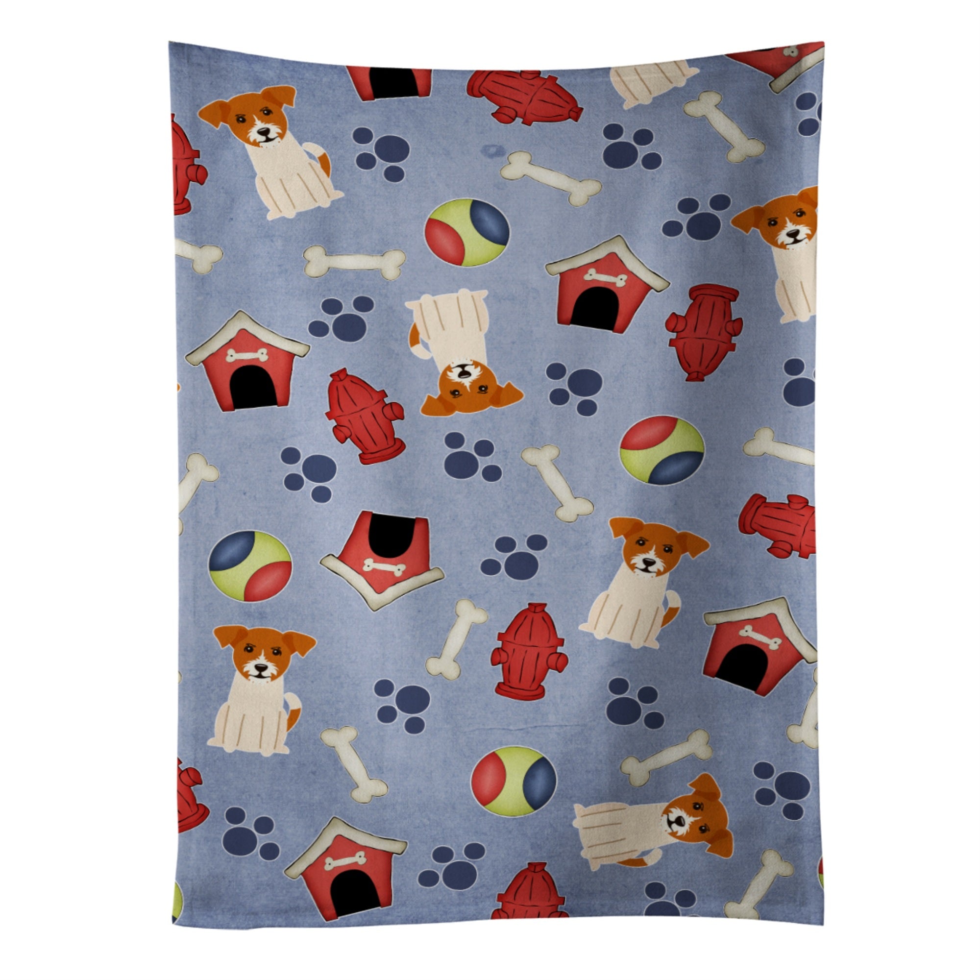 Caroline'S Treasures Bb2721Ktwl Jack Russell Terrier Kitchen Towel, 25 X 15, Multicolor