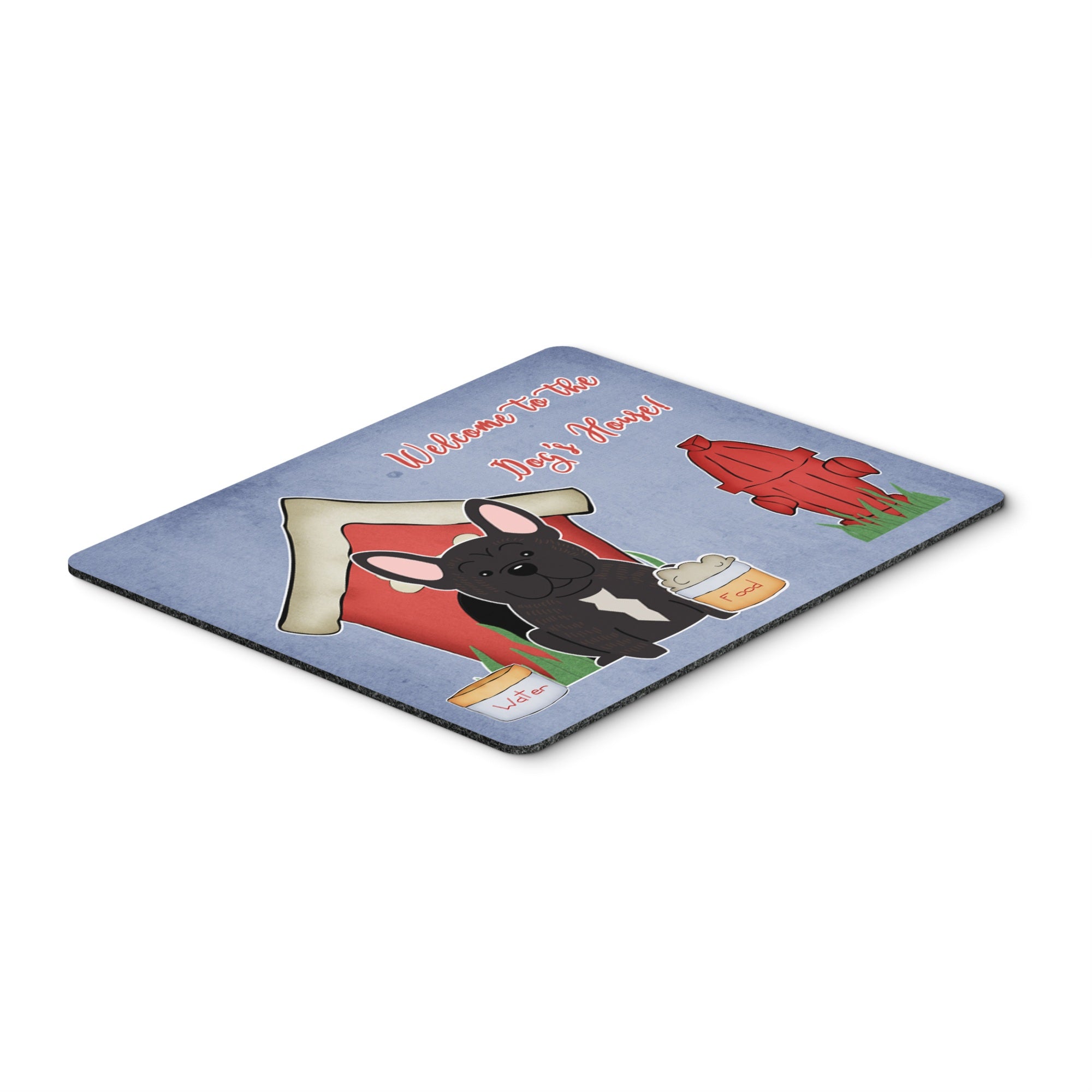 Caroline'S Treasures Dog House Collection French Bulldog Brindle Mouse Pad,  Multicolor, 7.75X9.25 (Bb2763Mp)