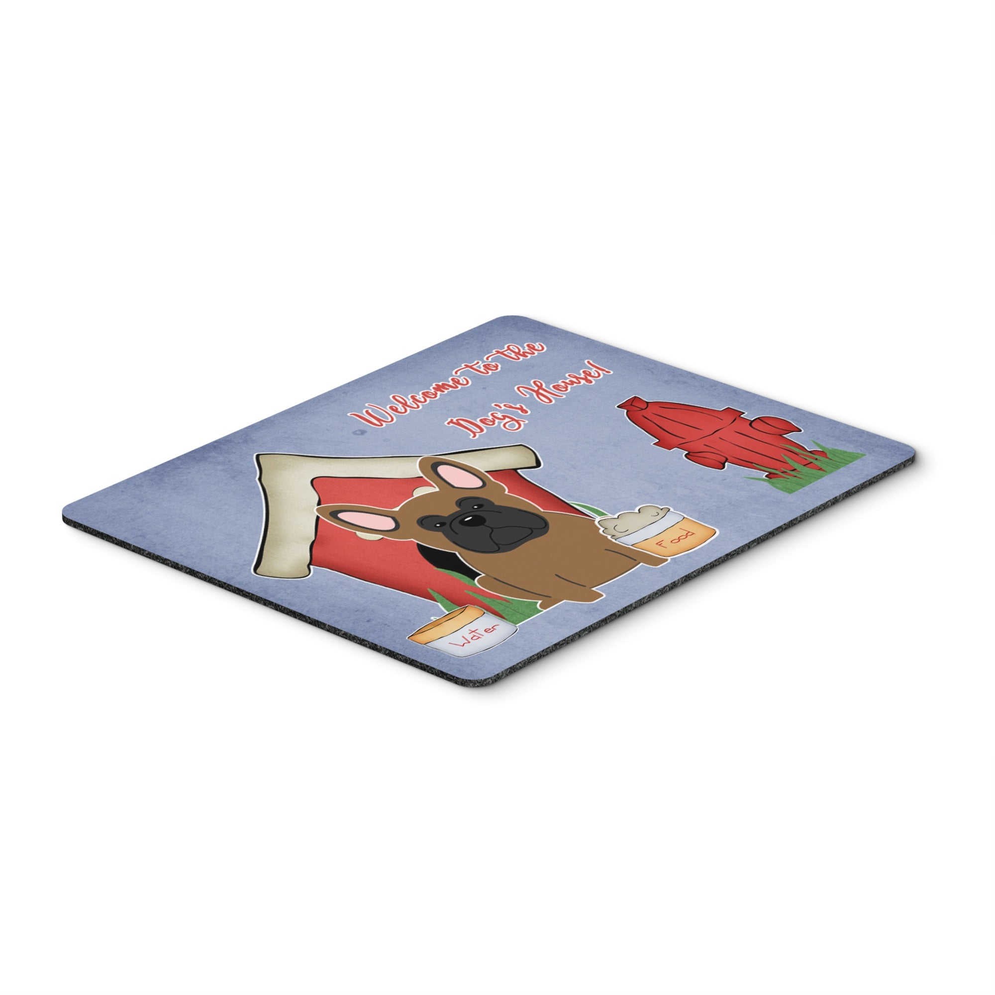 Caroline'S Treasures Dog House Collection French Bulldog Brown Mouse Pad,  Multicolor, 7.75X9.25 (Bb2767Mp)