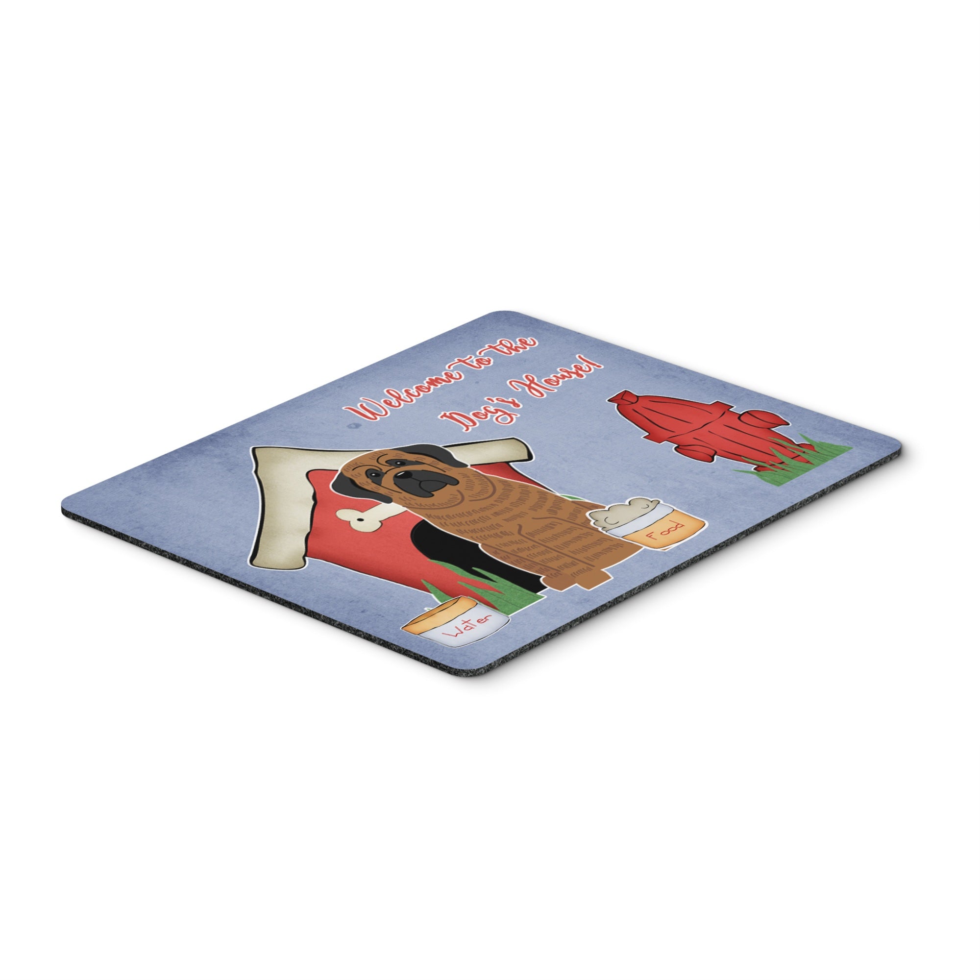 Caroline'S Treasures Dog House Collection Mastiff Brindle Mouse Pad,  Multicolor, 7.75X9.25 (Bb2769Mp)