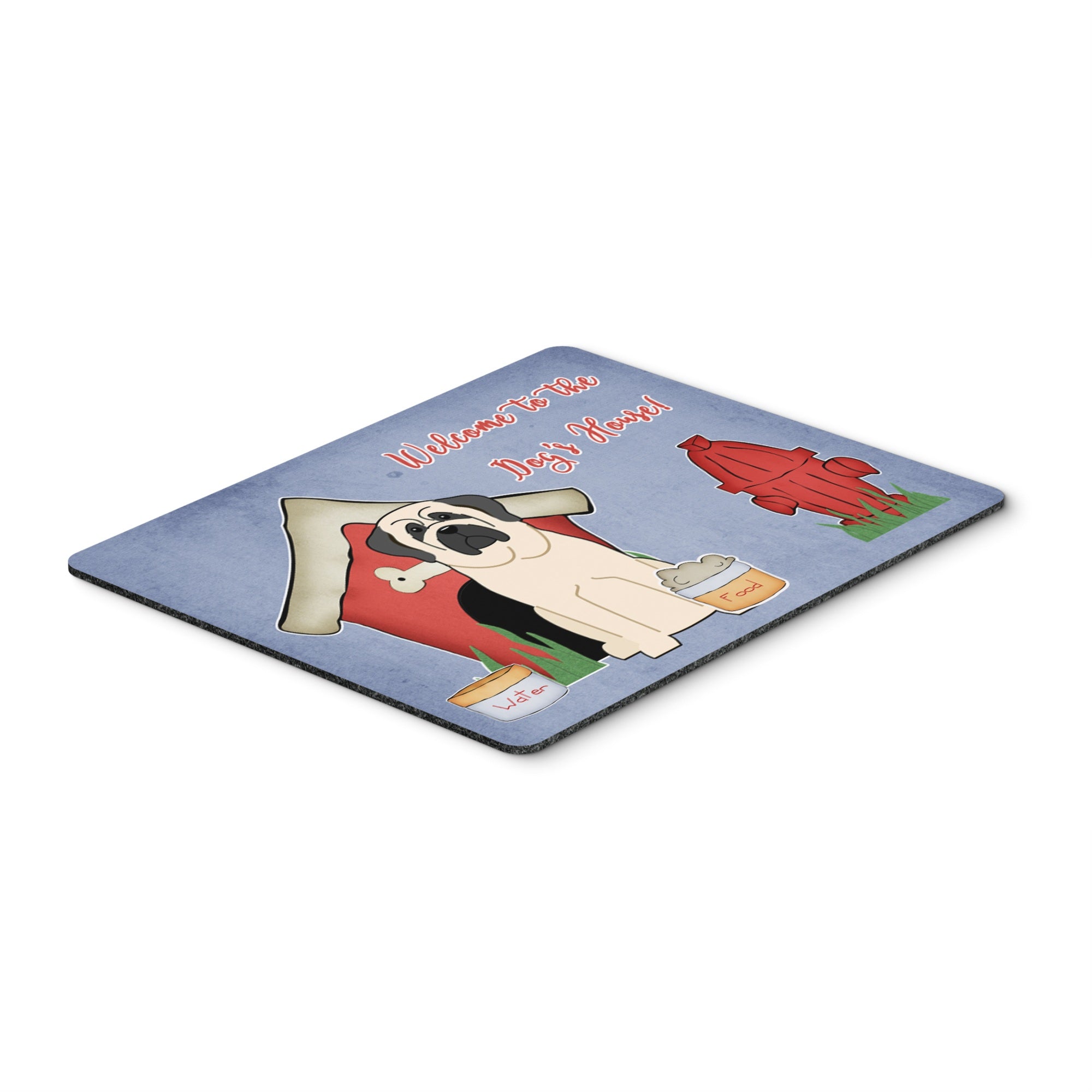 Caroline'S Treasures Dog House Collection Mastiff White Mouse Pad,  Multicolor, 7.75X9.25 (Bb2771Mp)