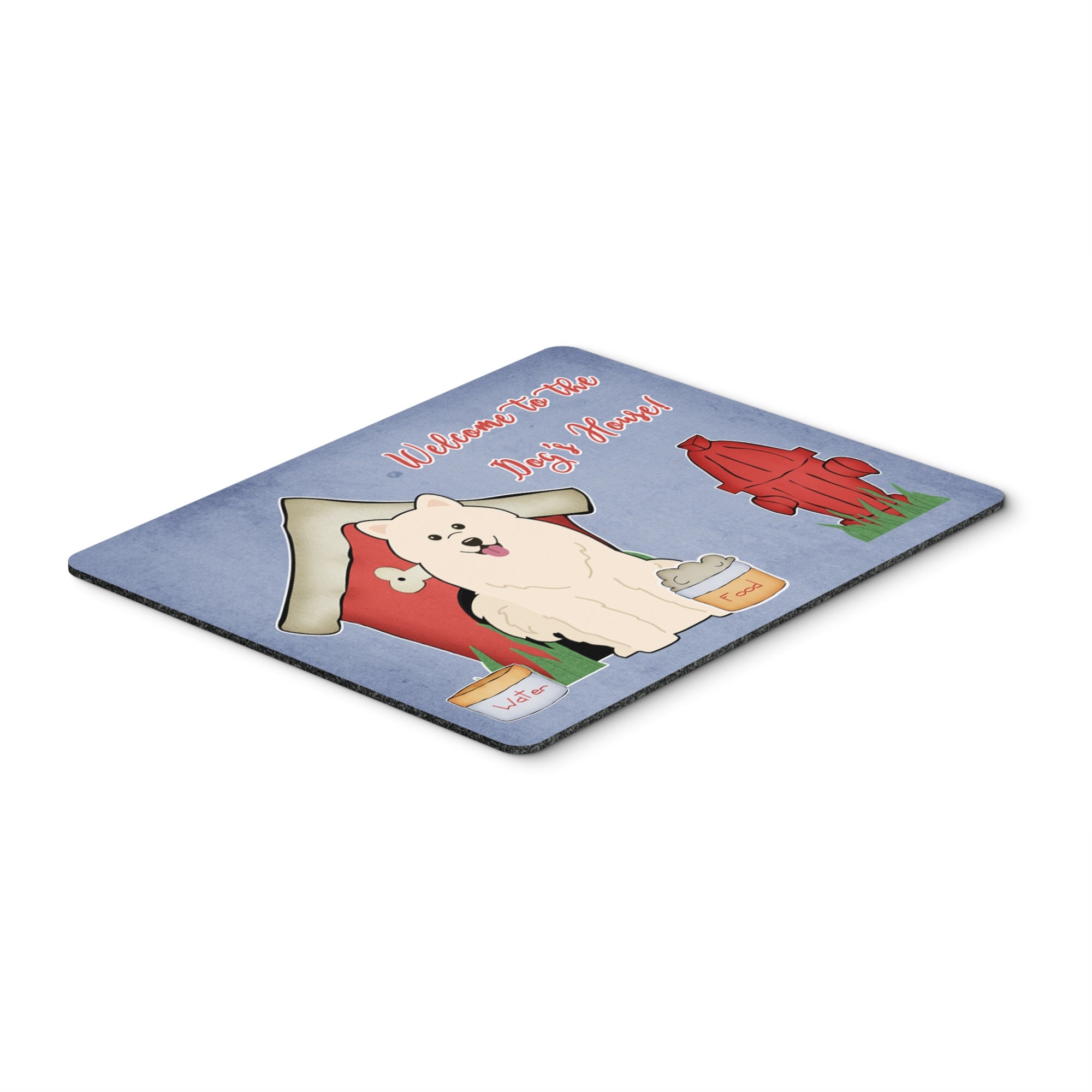 Caroline'S Treasures Dog House Collection Samoyed Mouse Pad,  Multicolor, 7.75X9.25 (Bb2784Mp)