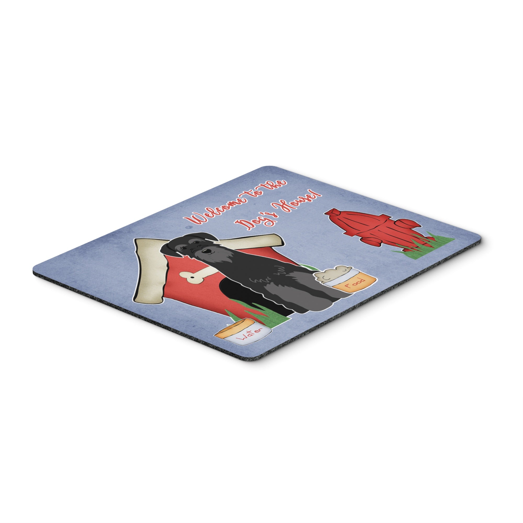 Caroline'S Treasures Dog House Collection Standard Schnauzer Mouse Pad,  Multicolor, 7.75X9.25 (Bb2786Mp)