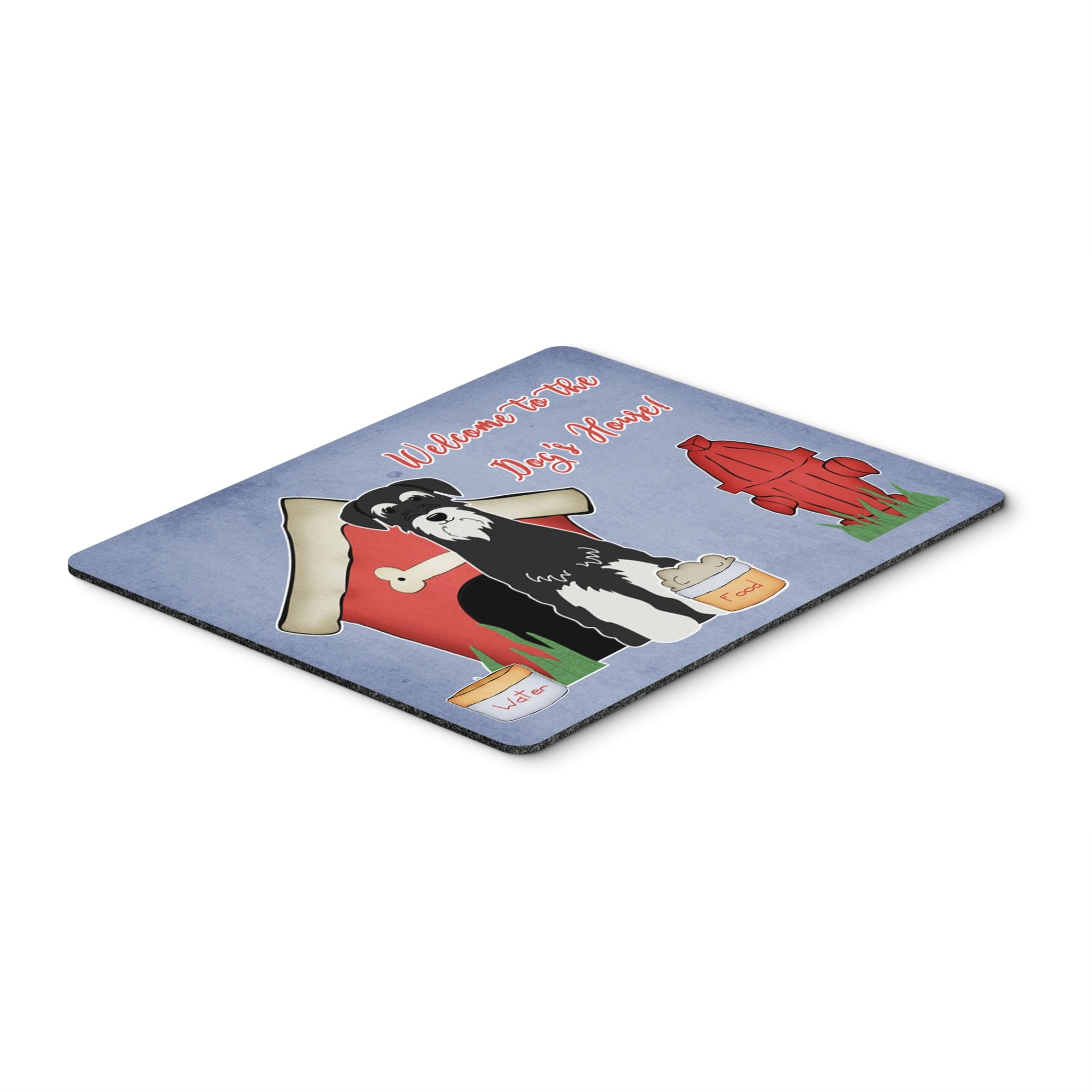 Caroline'S Treasures Dog House Collection Schnauzer Salt & Pepper Mouse Pad, Multicolor, 7.75X9.25 (Bb2787Mp)