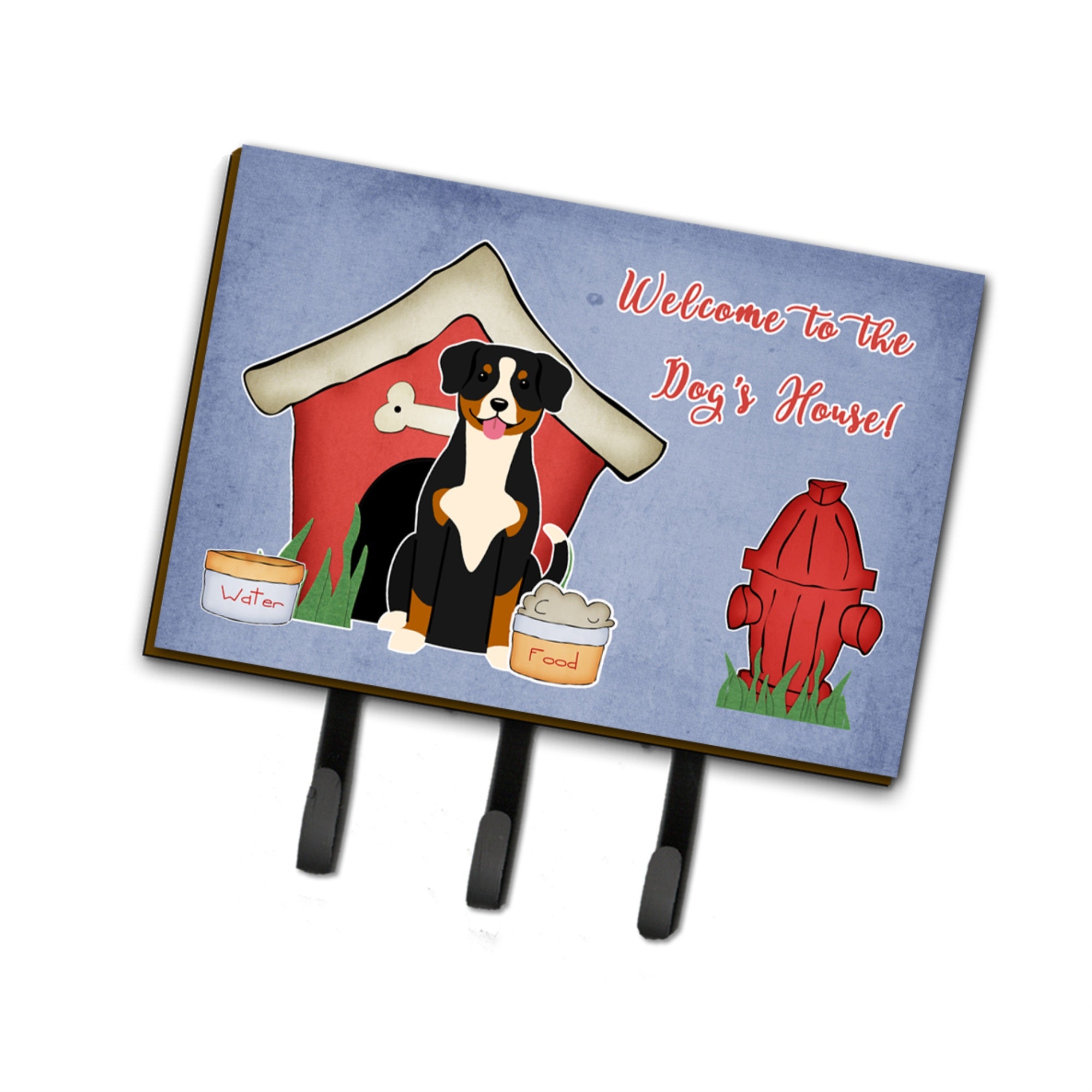 Caroline'S Treasures Dog House Collection Entlebucher Leash Or Key Holder Bb2792Th68, Triple