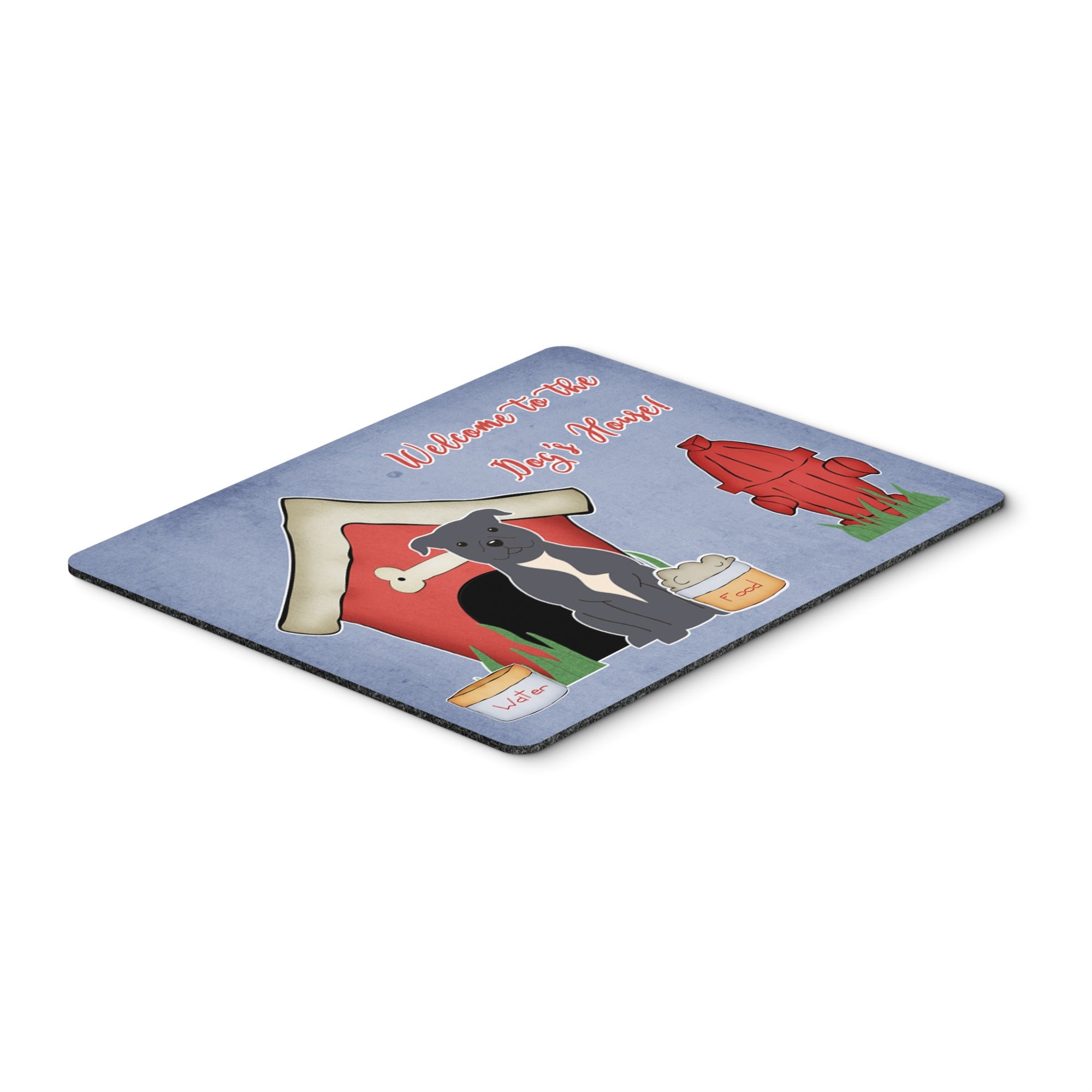 Caroline'S Treasures Dog House Collection Staffordshire Bull Mouse Pad,  Multicolor, 7.75X9.25 (Bb2800Mp)