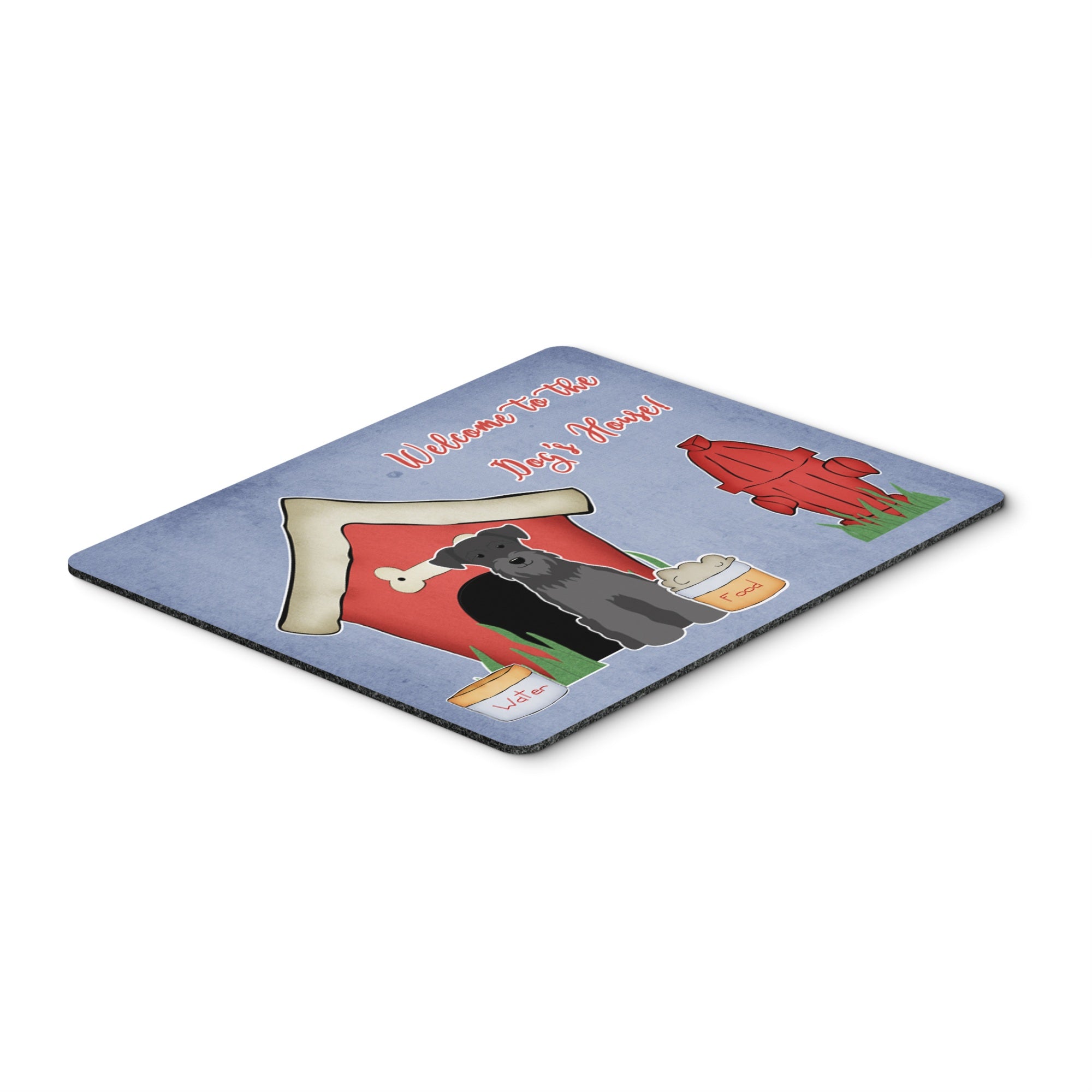 Caroline'S Treasures Dog House Collection Miniature Schnauzer Mouse Pad,  Multicolor, 7.75X9.25 (Bb2805Mp)