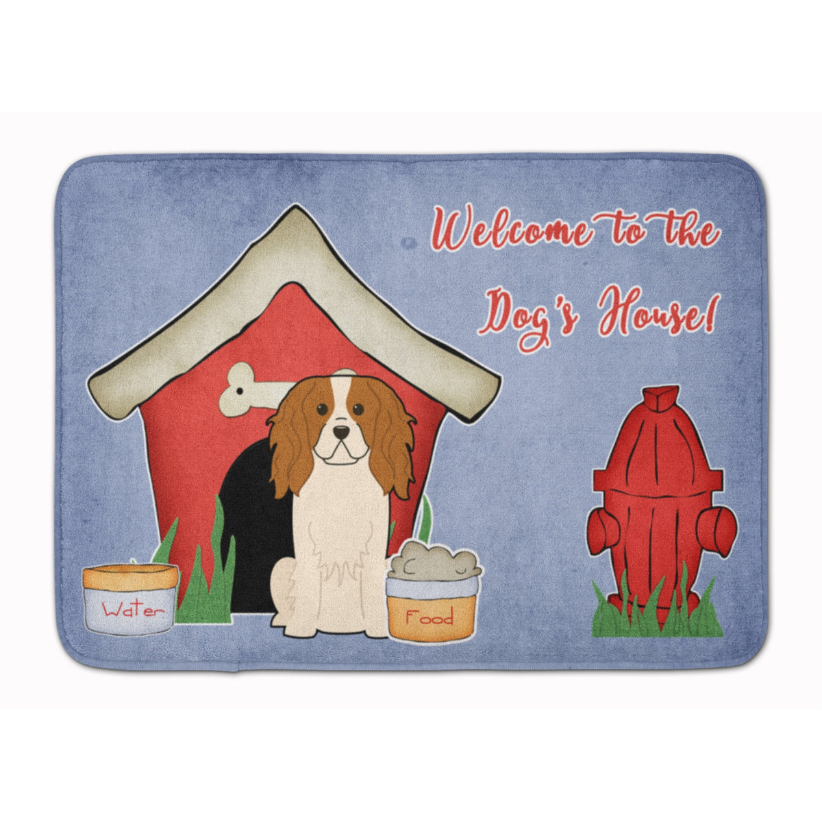 Caroline'S Treasures Dog House Collection Cavalier Spaniel, 19 X 27, Multicolor