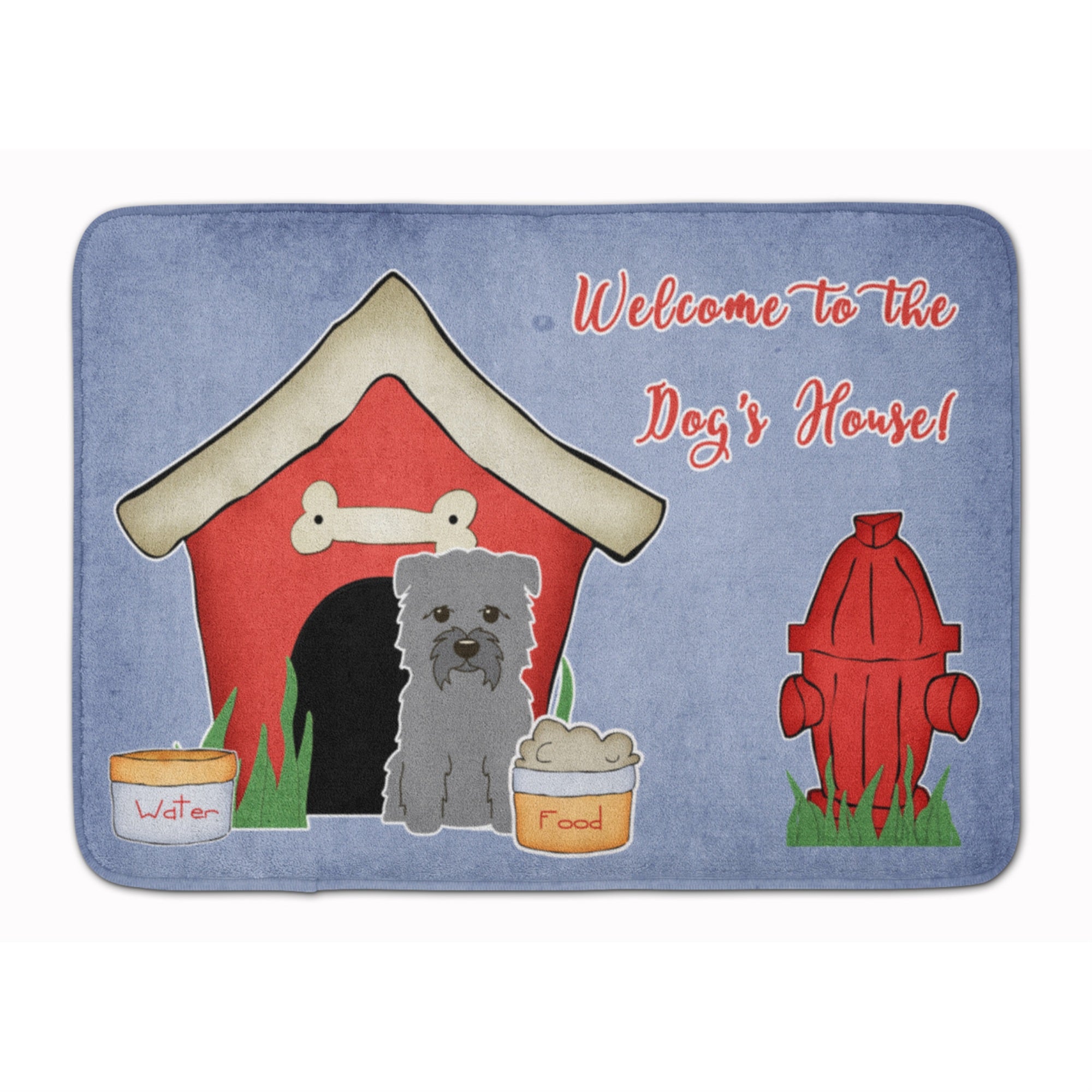 Caroline'S Treasures Dog House Collection Glen Of Imal Grey, 19 X 27, Multicolor