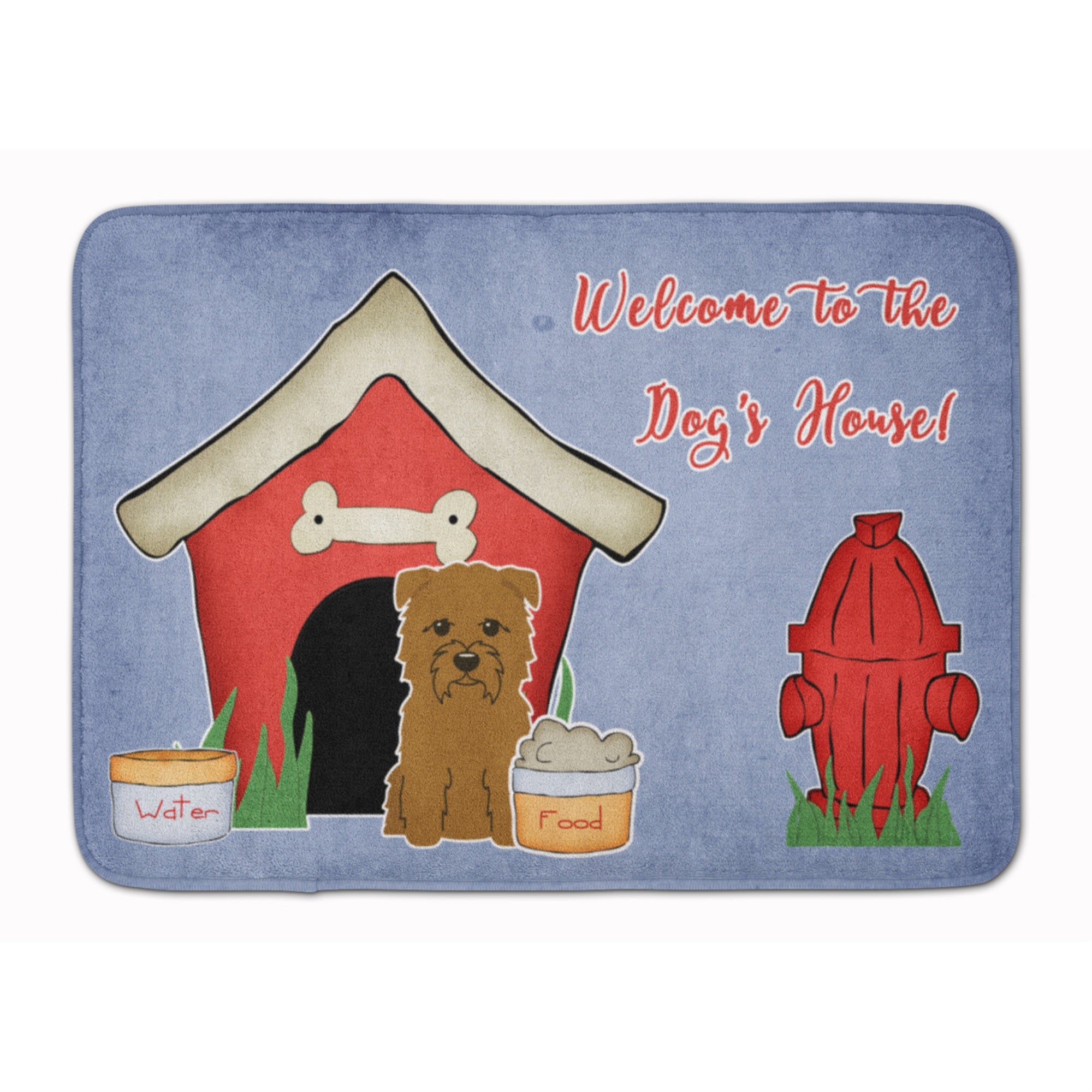 Caroline'S Treasures Dog House Collection Glen Of Imal Tan Floor Mat, 19 X 27, Multicolor