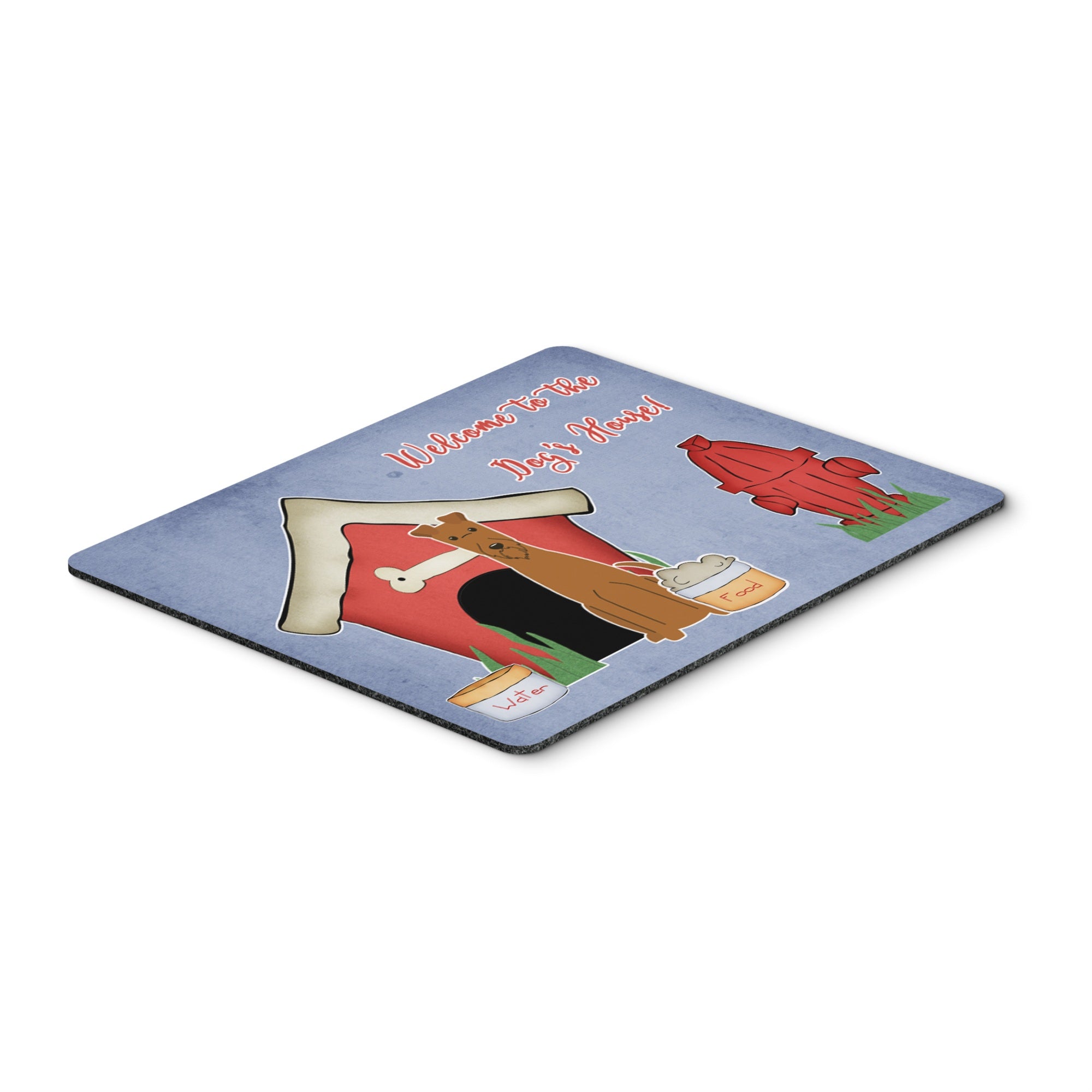 Caroline'S Treasures Dog House Collection Irish Terrier Mouse Pad,  Multicolor, 7.75X9.25 (Bb2816Mp)