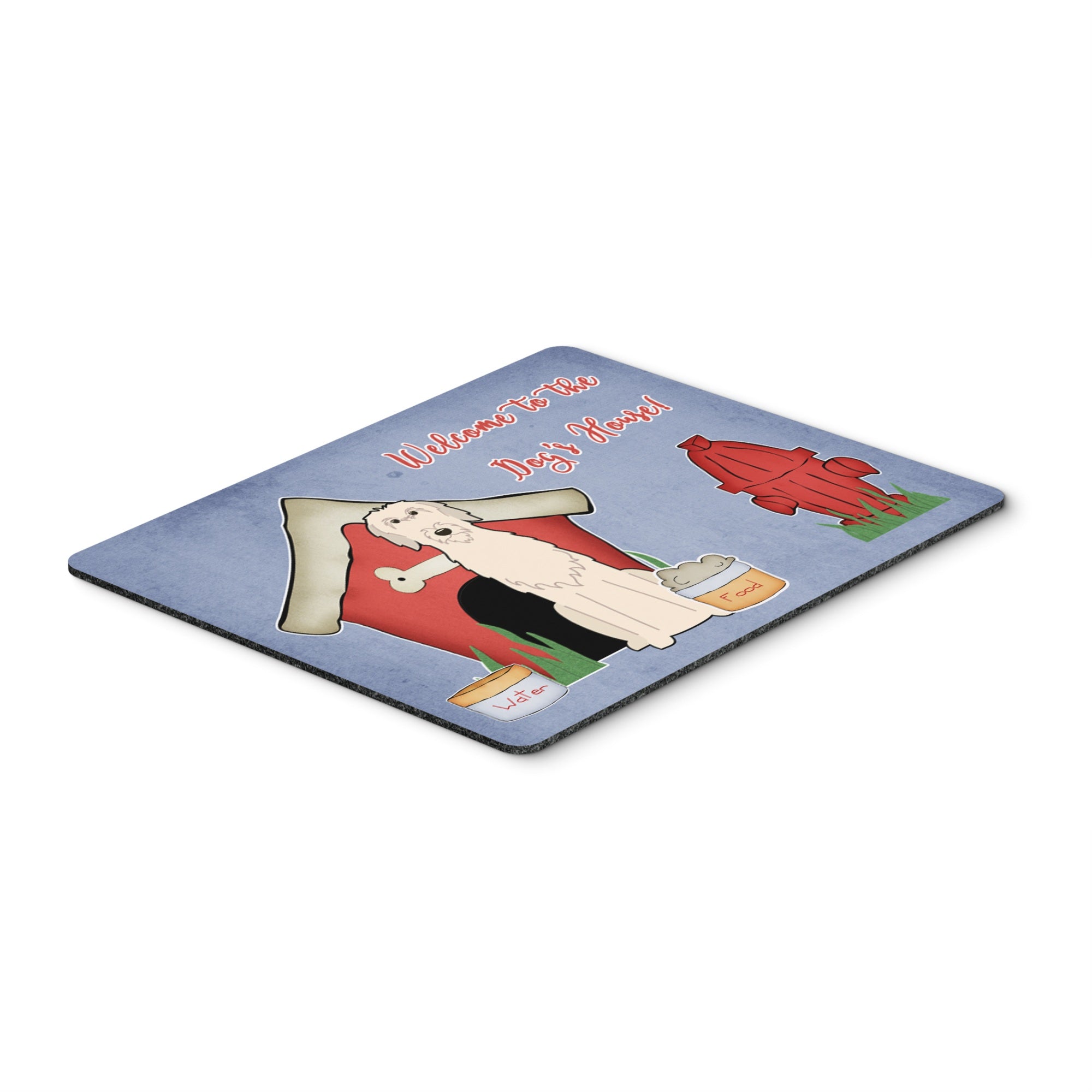 Caroline'S Treasures Dog House Collection Irish Wolfhound Mouse Pad,  Multicolor, 7.75X9.25 (Bb2819Mp)
