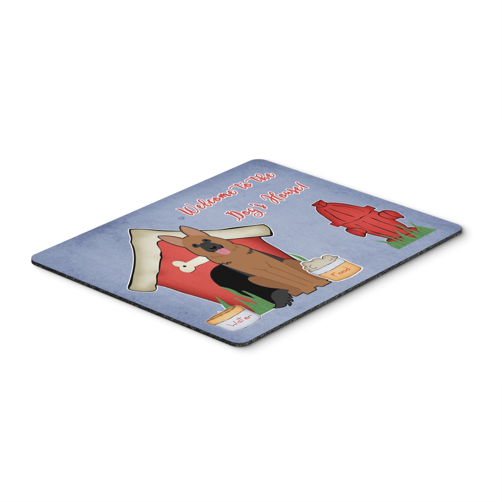 Caroline'S Treasures Dog House Collection German Shepherd Mouse Pad,  Multicolor, 7.75X9.25 (Bb2821Mp)