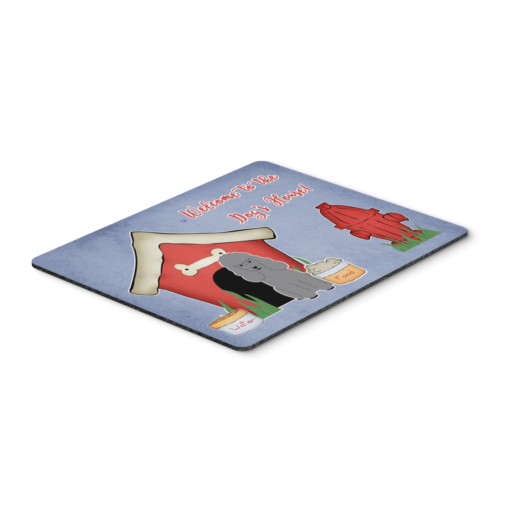 Caroline'S Treasures Dog House Collection Poodle Silver Mouse Pad,  Multicolor, 7.75X9.25 (Bb2822Mp)