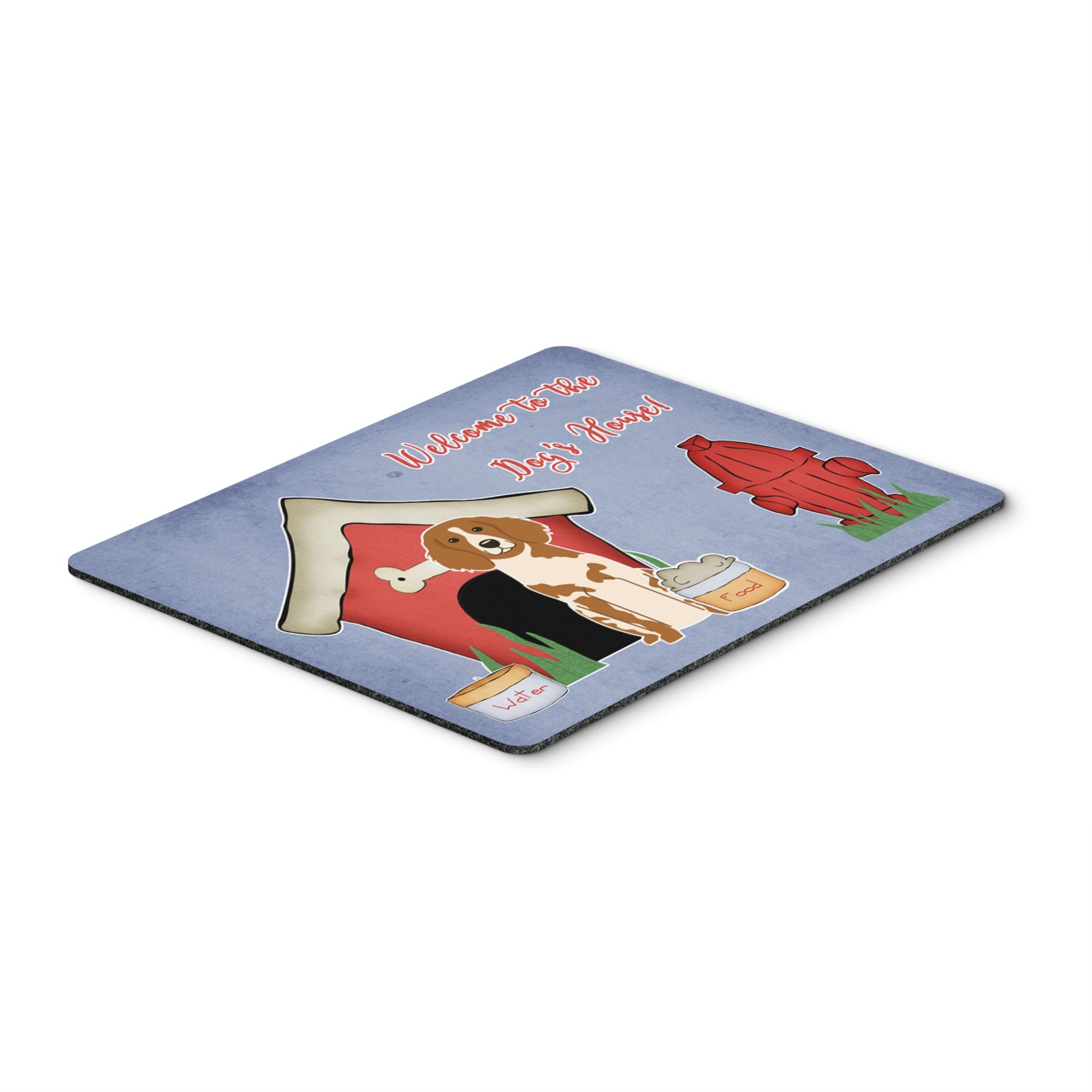 Caroline'S Treasures Dog House Collection Brittany Spaniel Mouse Pad,  Multicolor, 7.75X9.25 (Bb2826Mp)