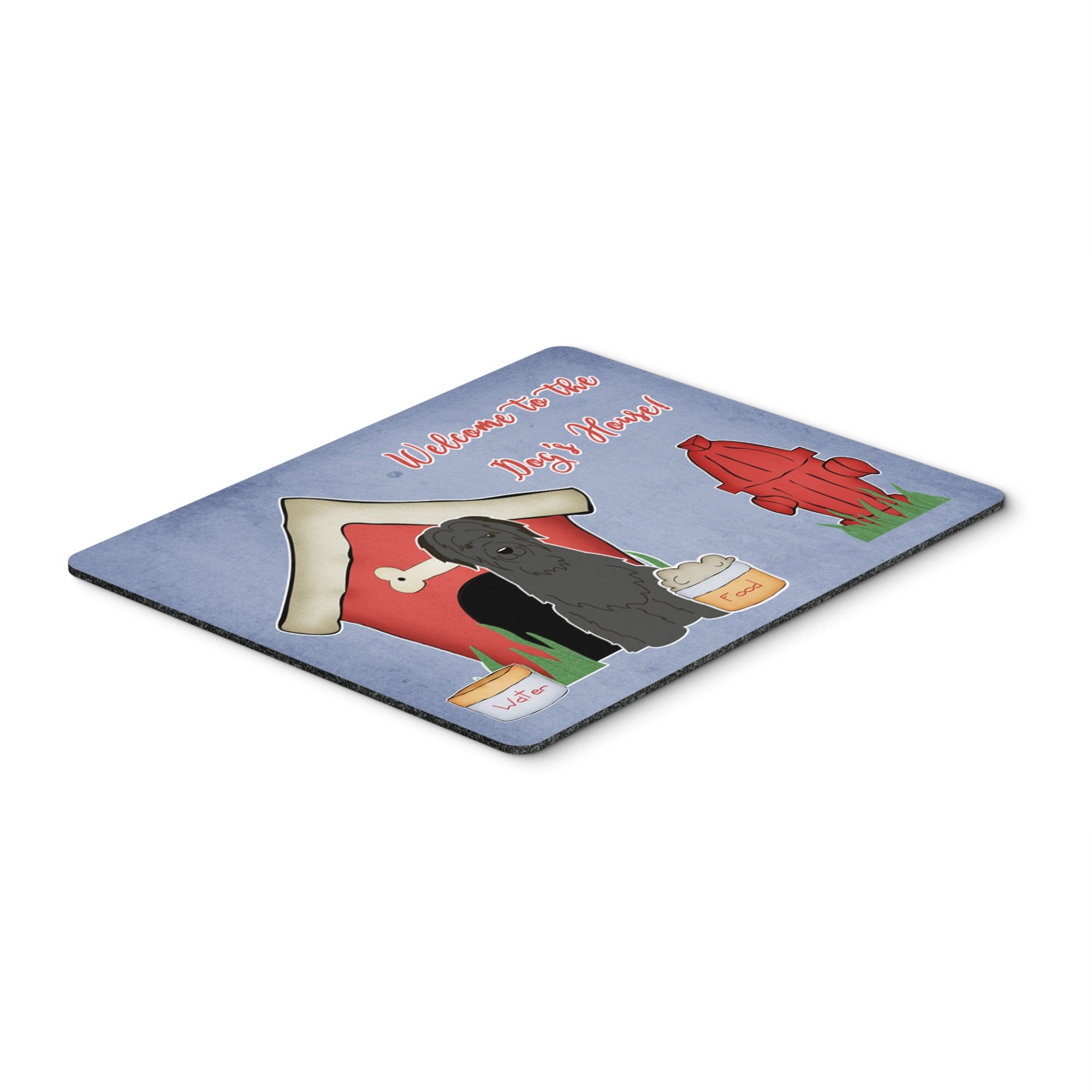 Caroline'S Treasures Dog House Collection Briard Black Mouse Pad,  Multicolor, 7.75X9.25 (Bb2835Mp)