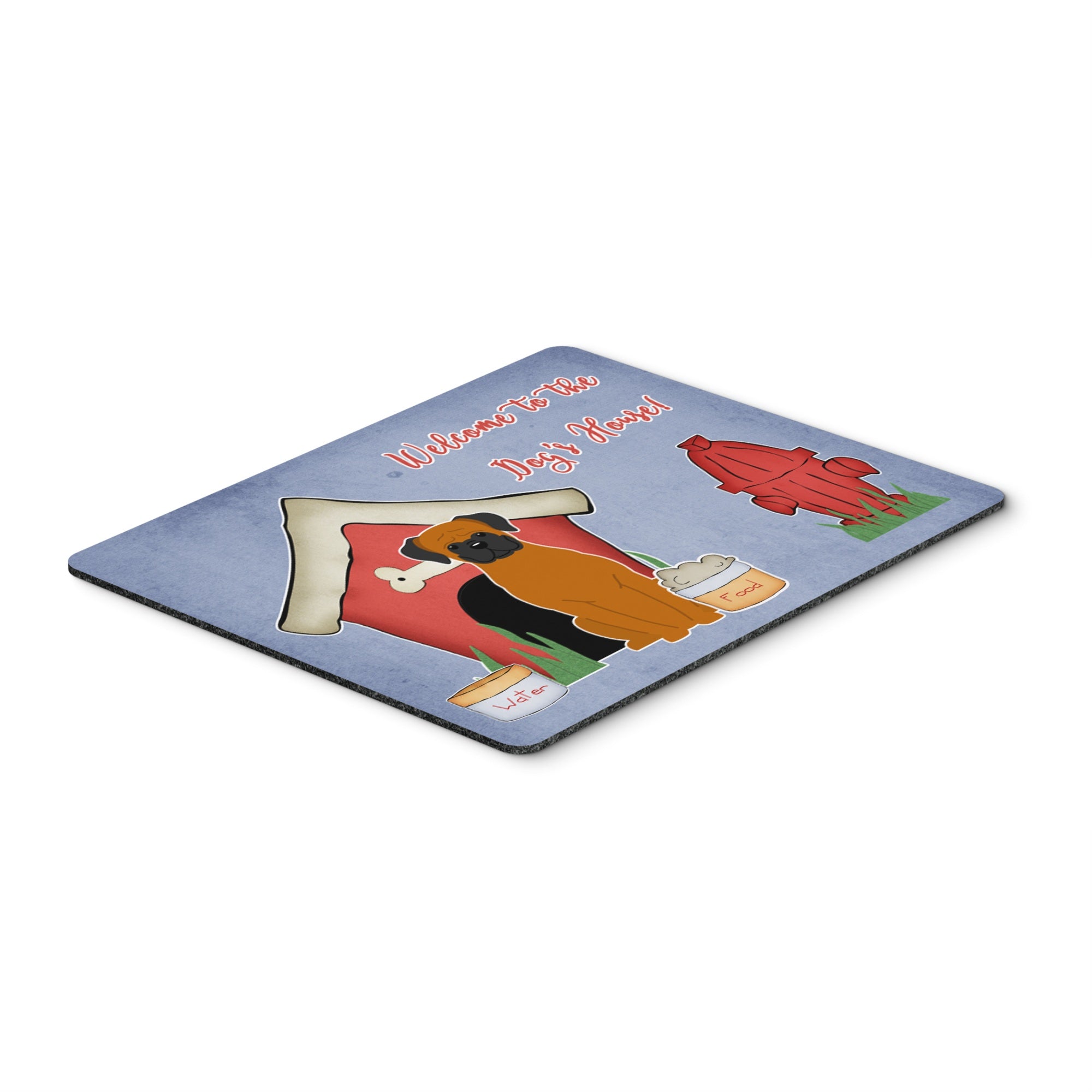 Caroline'S Treasures Dog House Collection Fawn Boxer Mouse Pad,  Multicolor, 7.75X9.25 (Bb2869Mp)