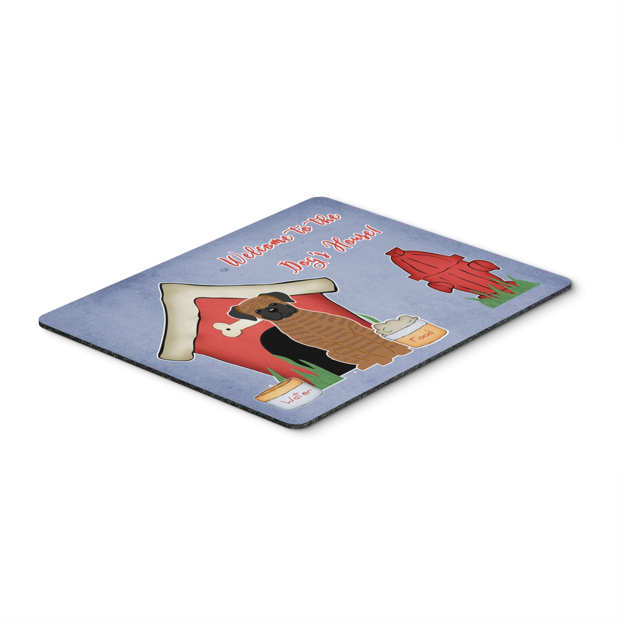 Caroline'S Treasures Dog House Collection Brindle Boxer Mouse Pad,  Multicolor, 7.75X9.25 (Bb2871Mp)