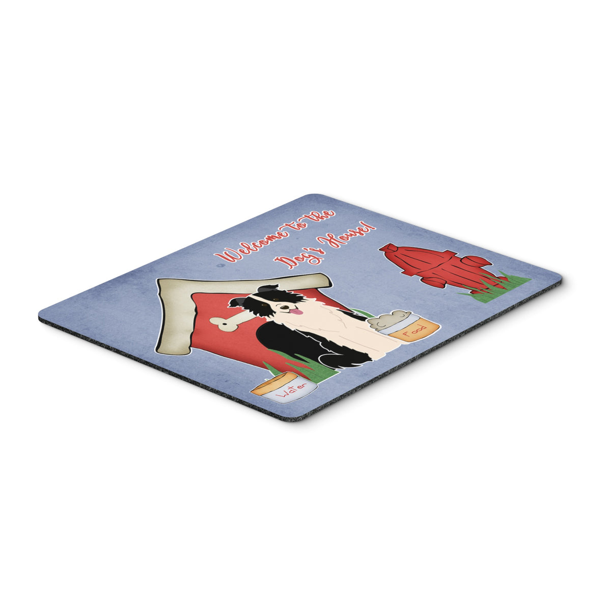 Caroline'S Treasures Border Collie Black White Mouse Pad,  Multicolor, 7.75X9.25 (Bb2872Mp)