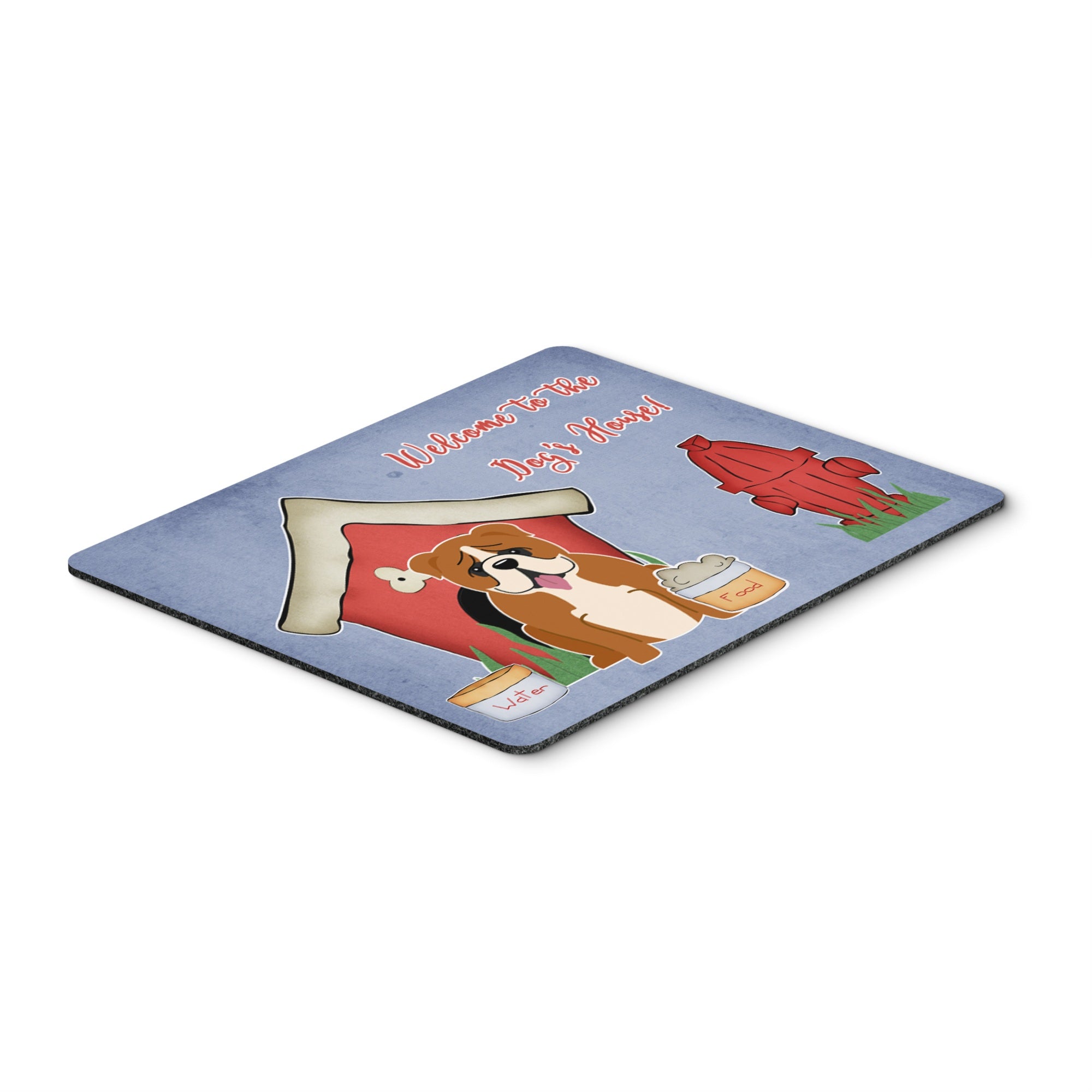 Caroline'S Treasures English Bulldog Red White Mouse Pad,  Multicolor, 7.75X9.25 (Bb2874Mp)