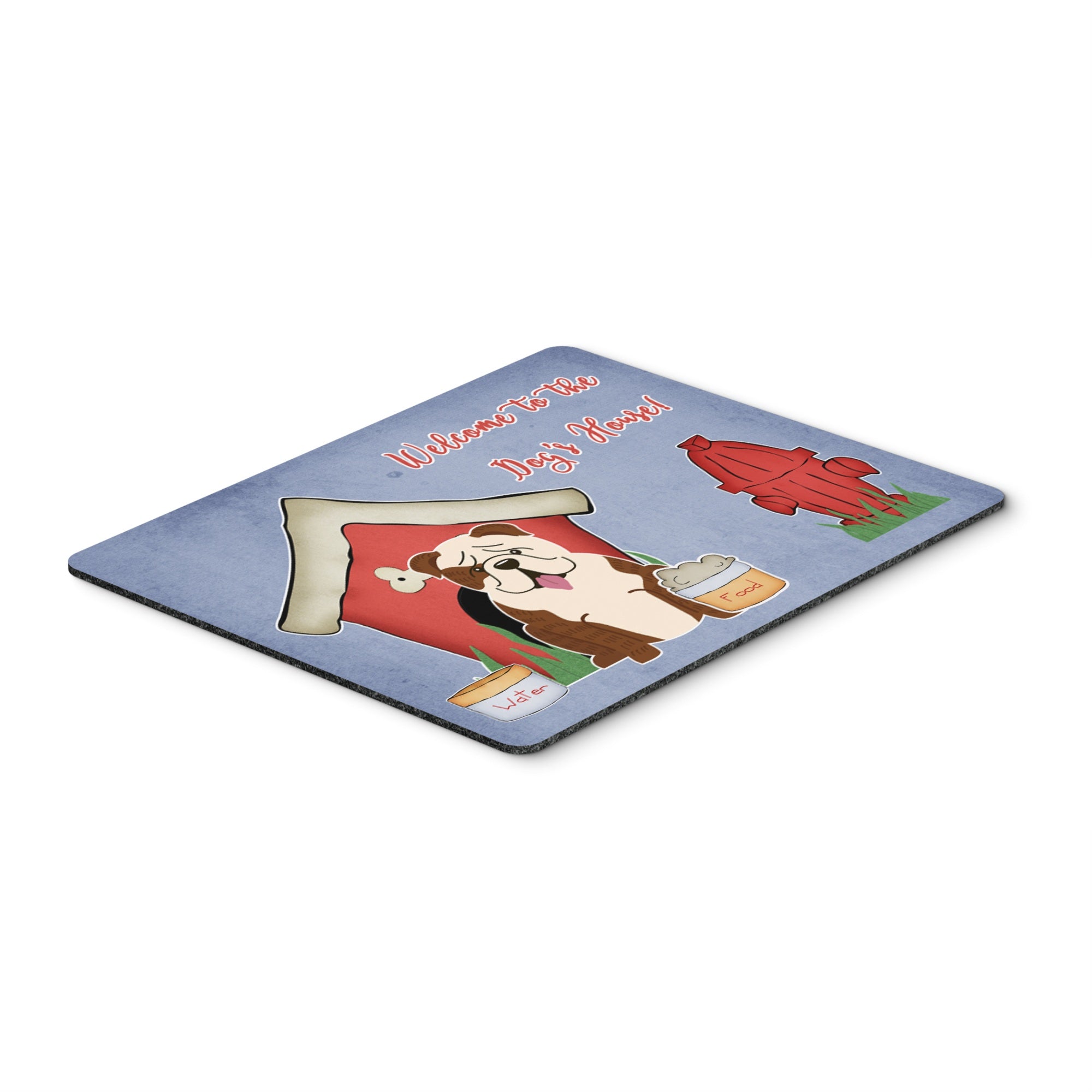 Caroline'S Treasures English Bulldog Brindle White Mouse Pad,  Multicolor, 7.75X9.25 (Bb2875Mp)