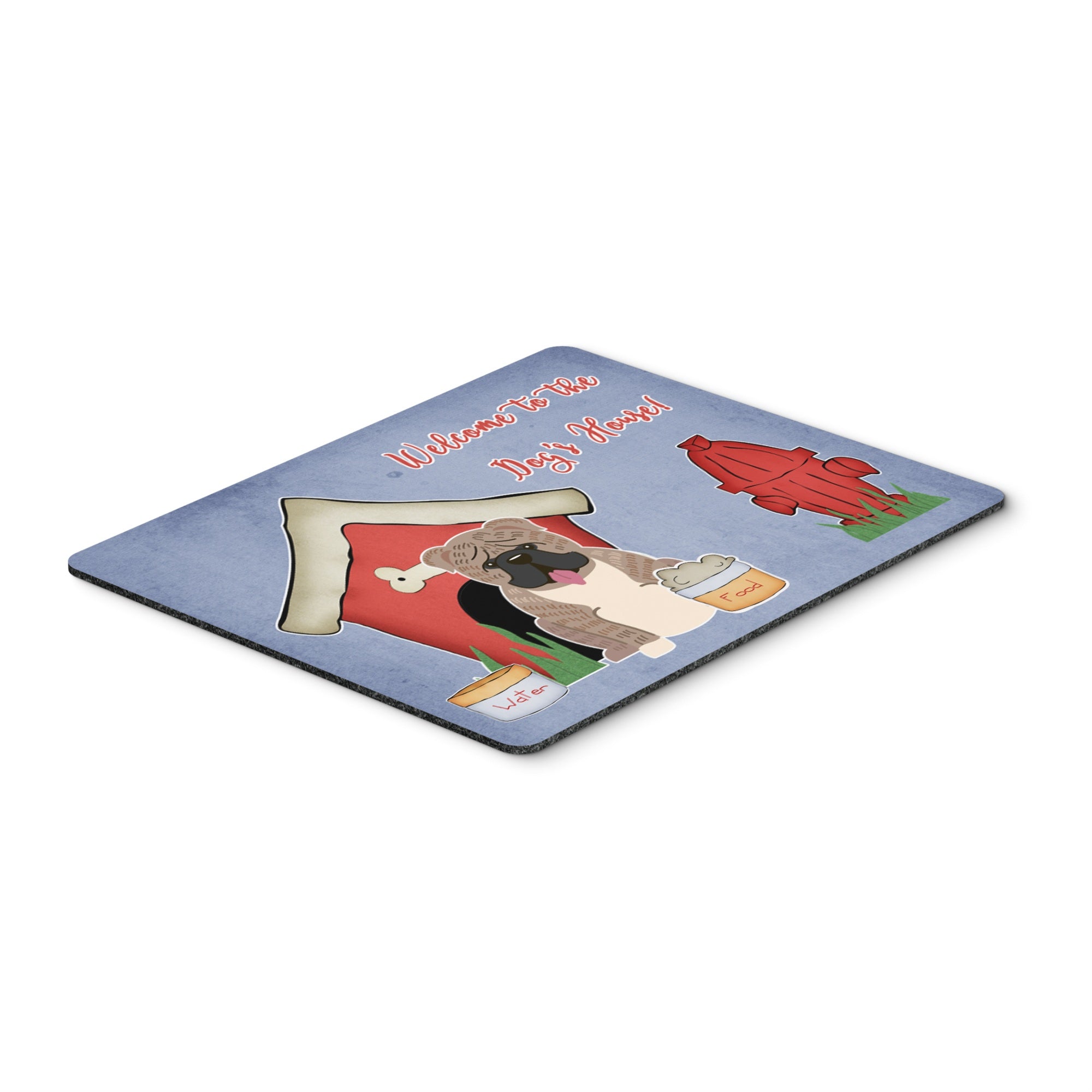 Caroline'S Treasures English Bulldog Grey Brindle Mouse Pad,  Multicolor, 7.75X9.25 (Bb2880Mp)